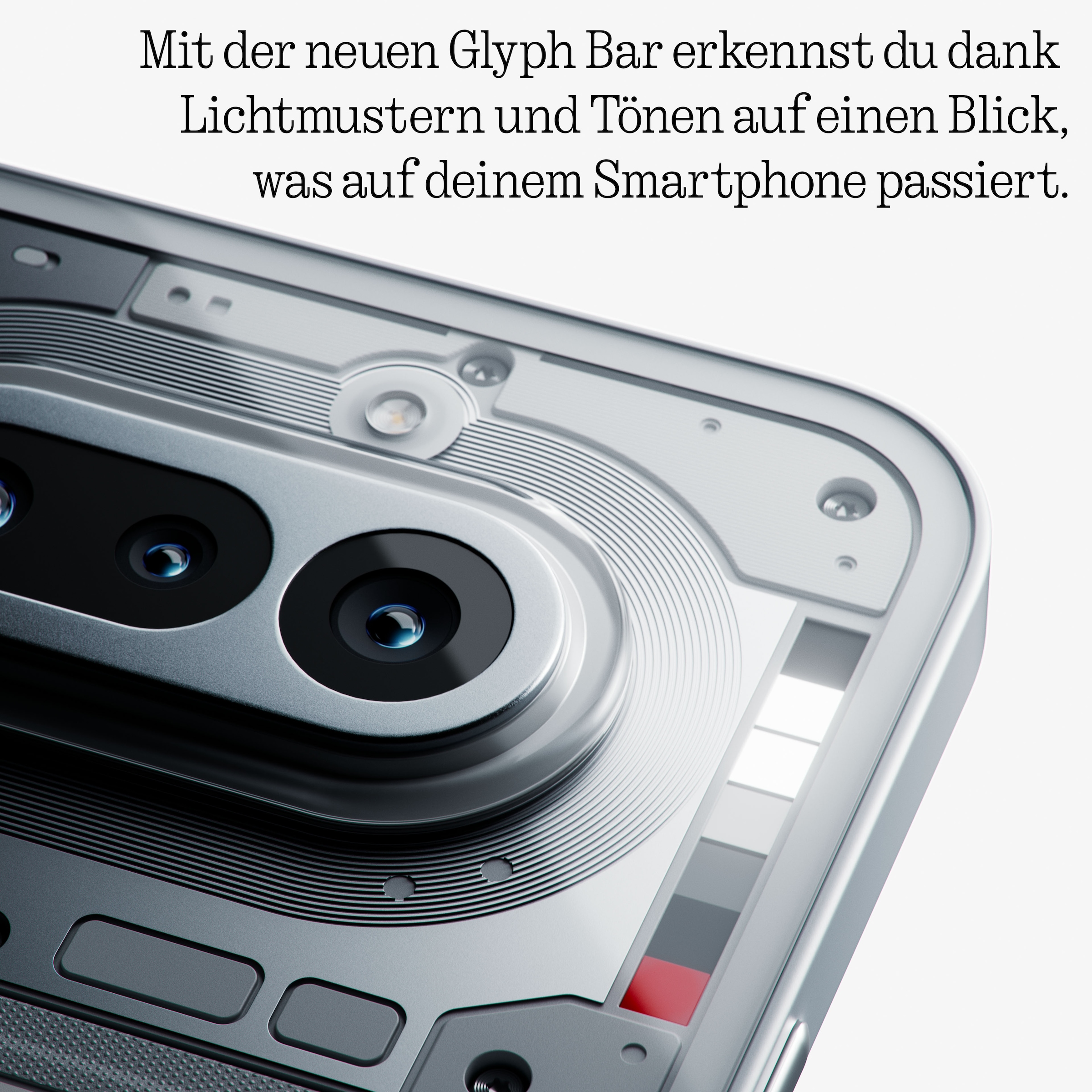NOTHING Smartphone »Phone (4a)« weiss