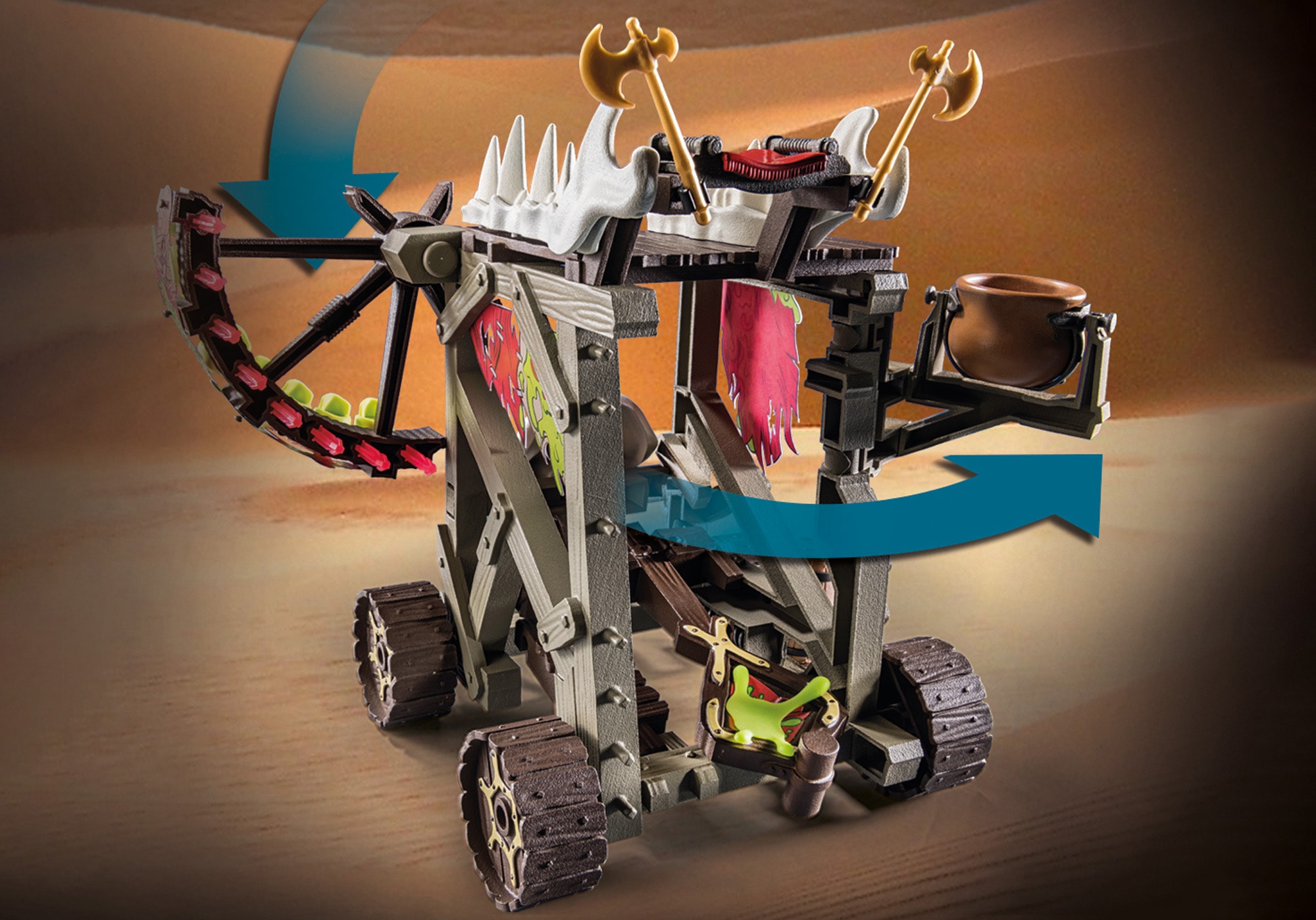 Playmobil® Konstruktions-Spielset »Sal'ahari Sands - Donnerthron (71025), Novelmore«, (92 St.), Made in Germany