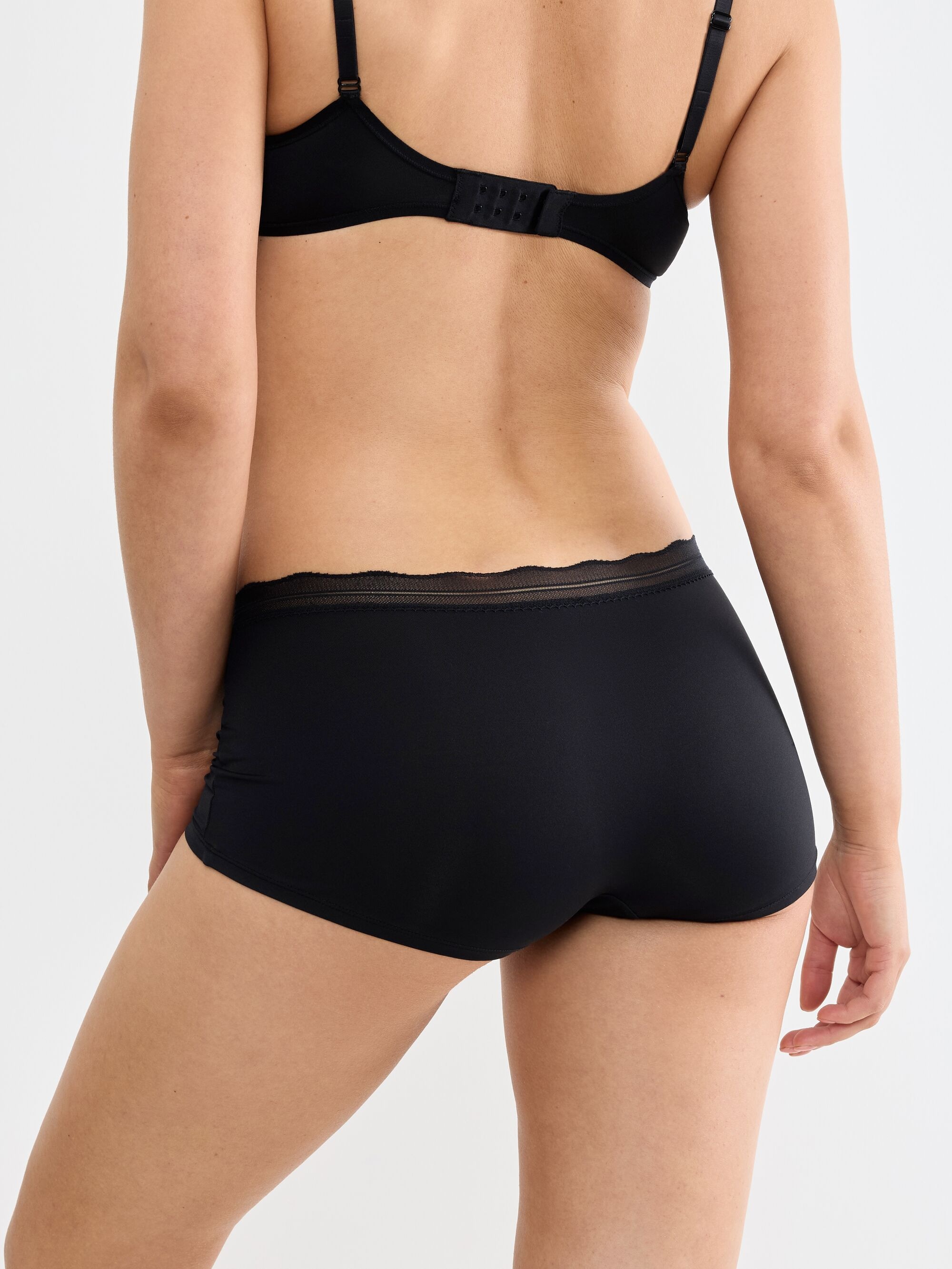 sloggi Panty »GO Blush Short 2P« avec détails en dentelle