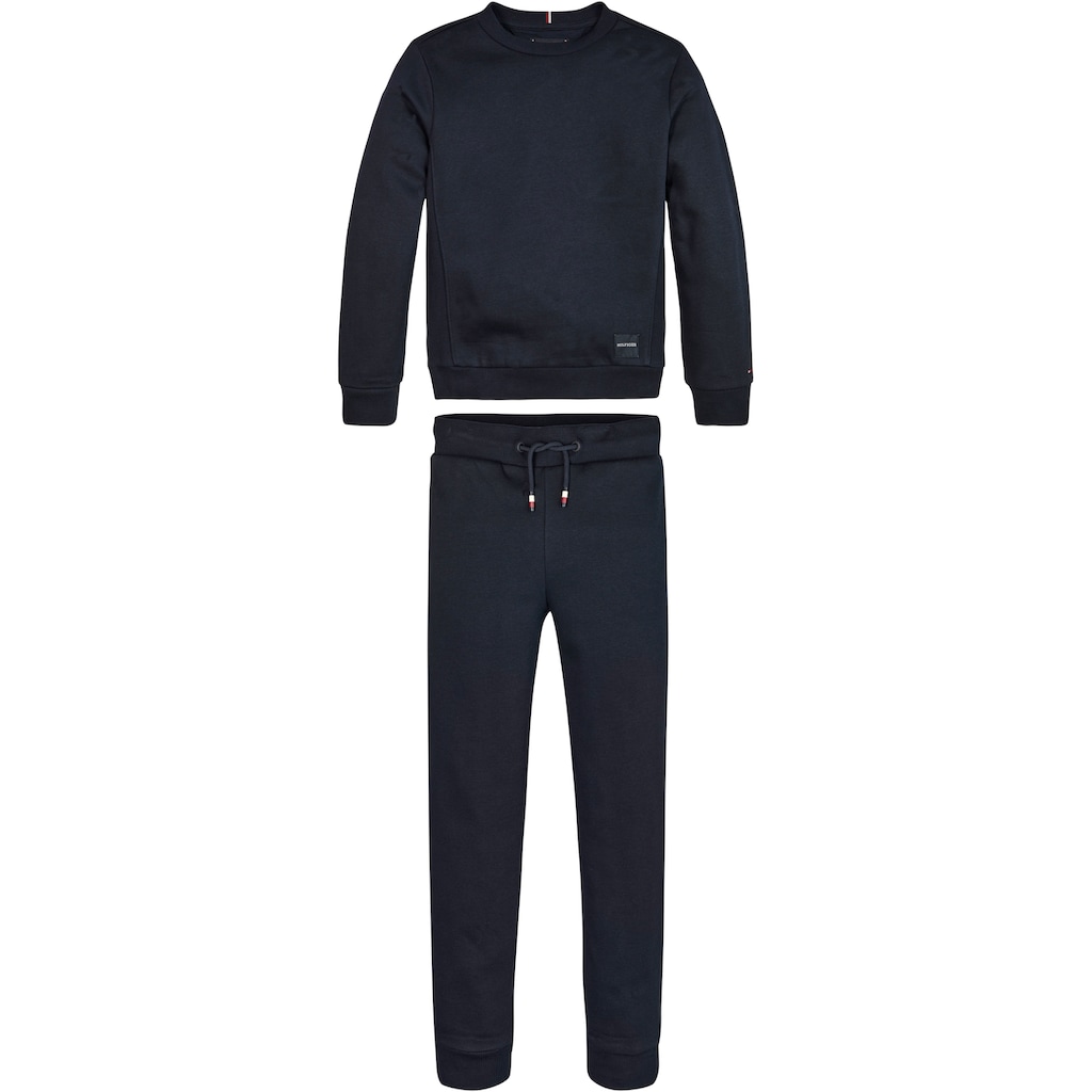 Tommy Hilfiger Sweatshirt »MONOTYPE SWEATSET«, (Set, 2 tlg., Sweatshirt + Sweatpants)