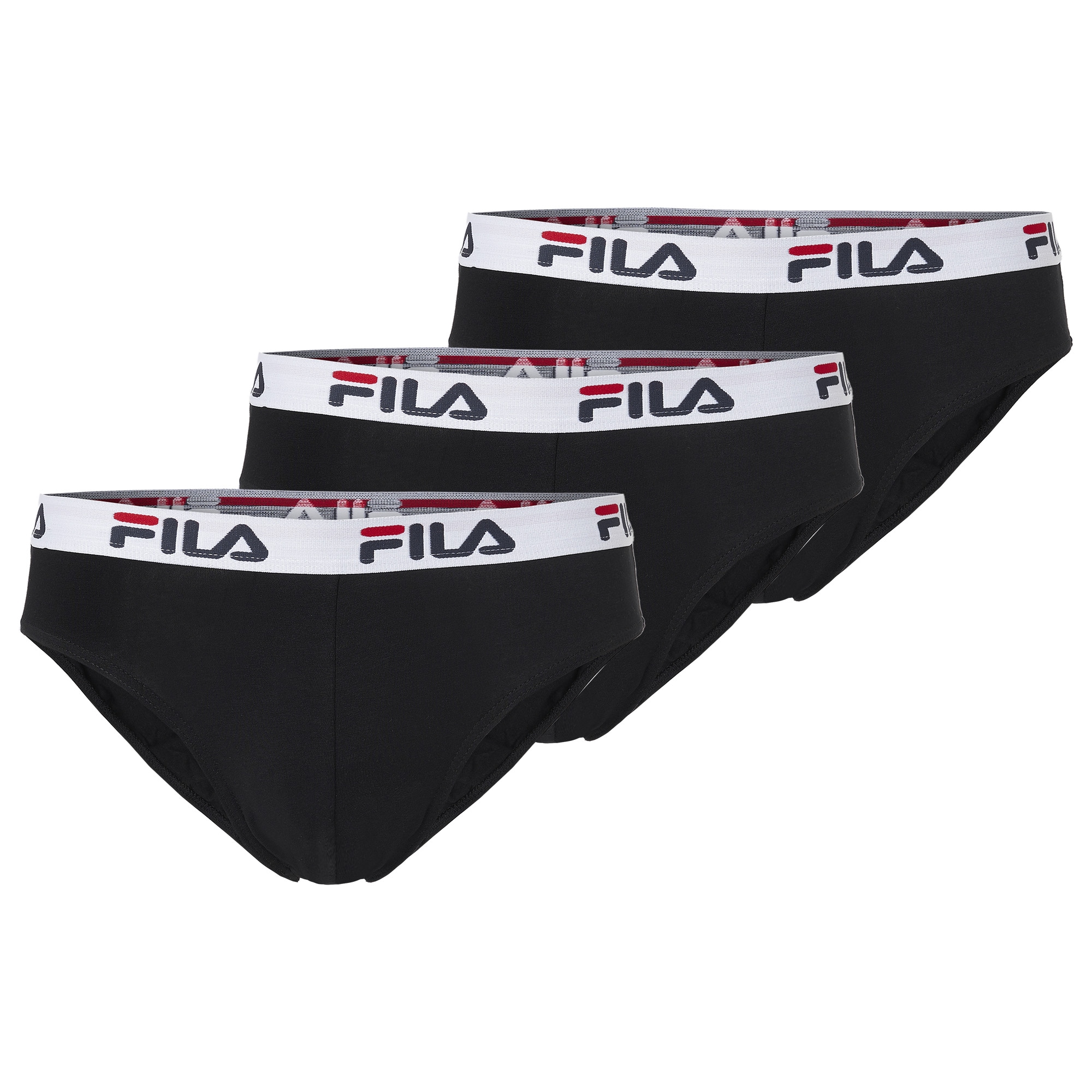 Image of Fila Slip "JUNIOR BOY BRIEF" 3er Pack, elastischer Bund mit Logo-Schriftzug