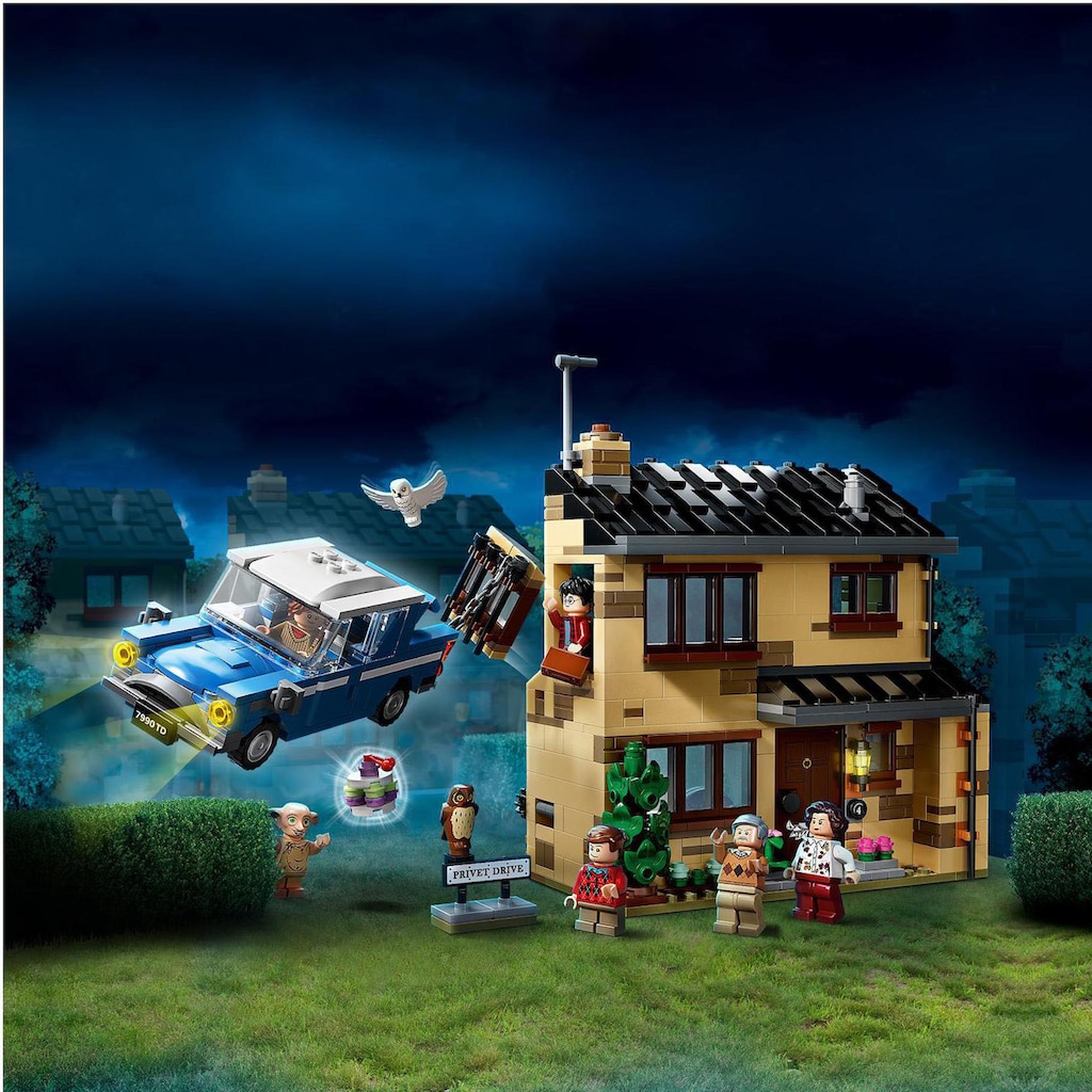 LEGO® Konstruktionsspielsteine »Ligusterweg 4 (75968), LEGO® Harry Potter™«, (797 St.)