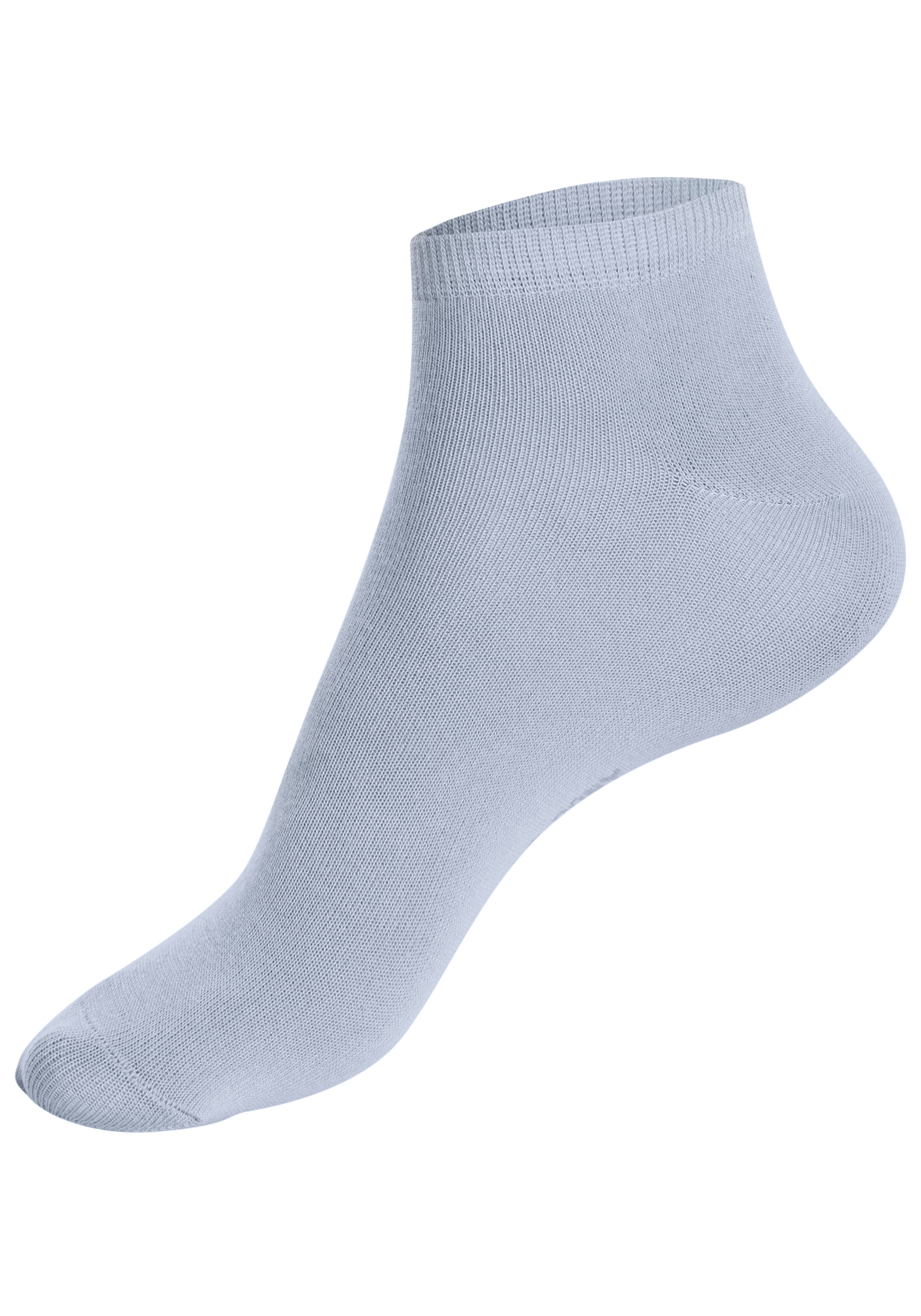 H.I.S Chaussettes de baskets Paquet, 7 Couple tlg. verschiedene Farben in einer Packung