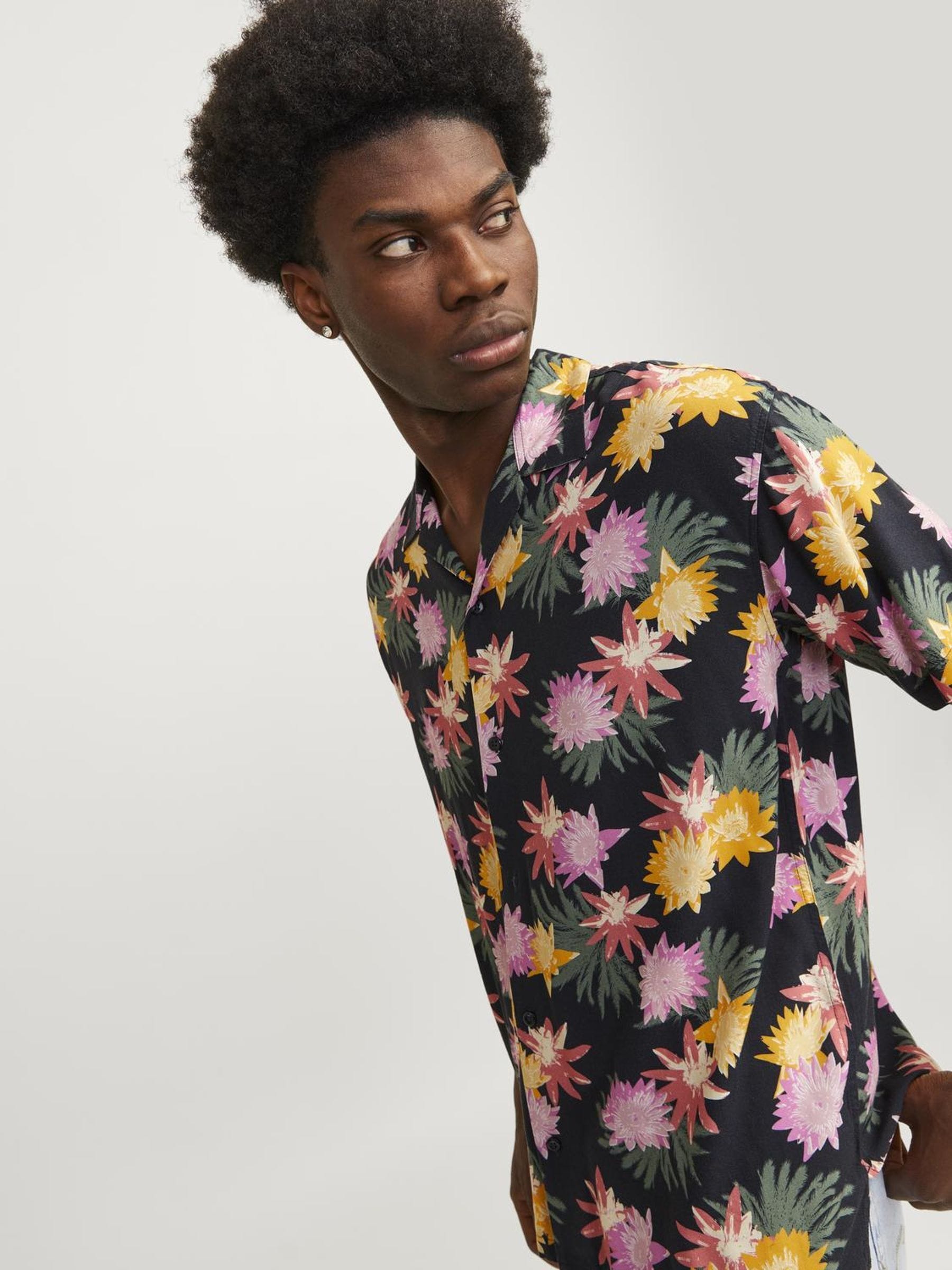 Jack & Jones Hawaiihemd »JORLUKE TAMPA AOP SHIRT SS SN«