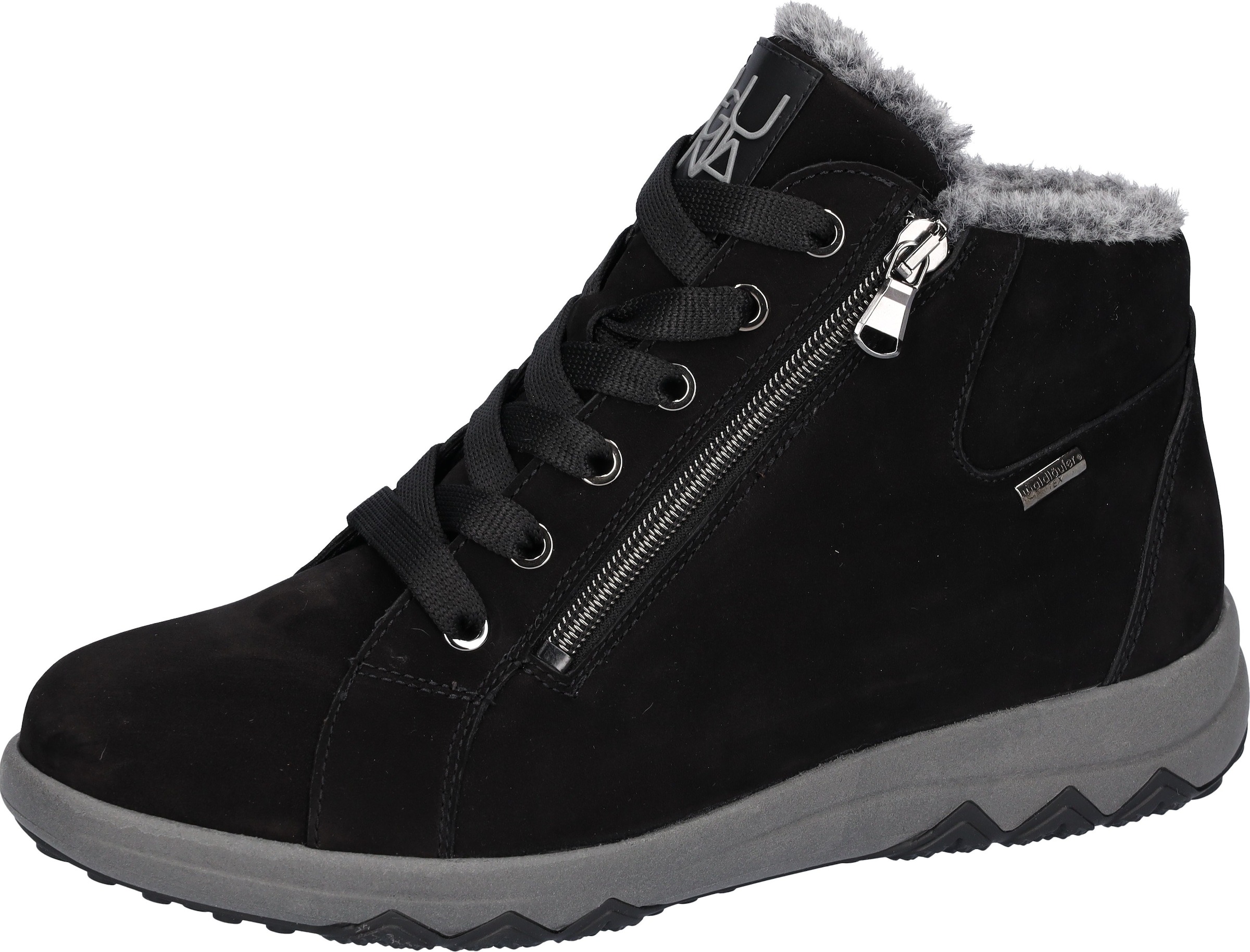 Image of Waldläufer Winterboots "H-TERESA", Schnürboots, mit beidseitigem Reissverschluss, in Bequemweite G