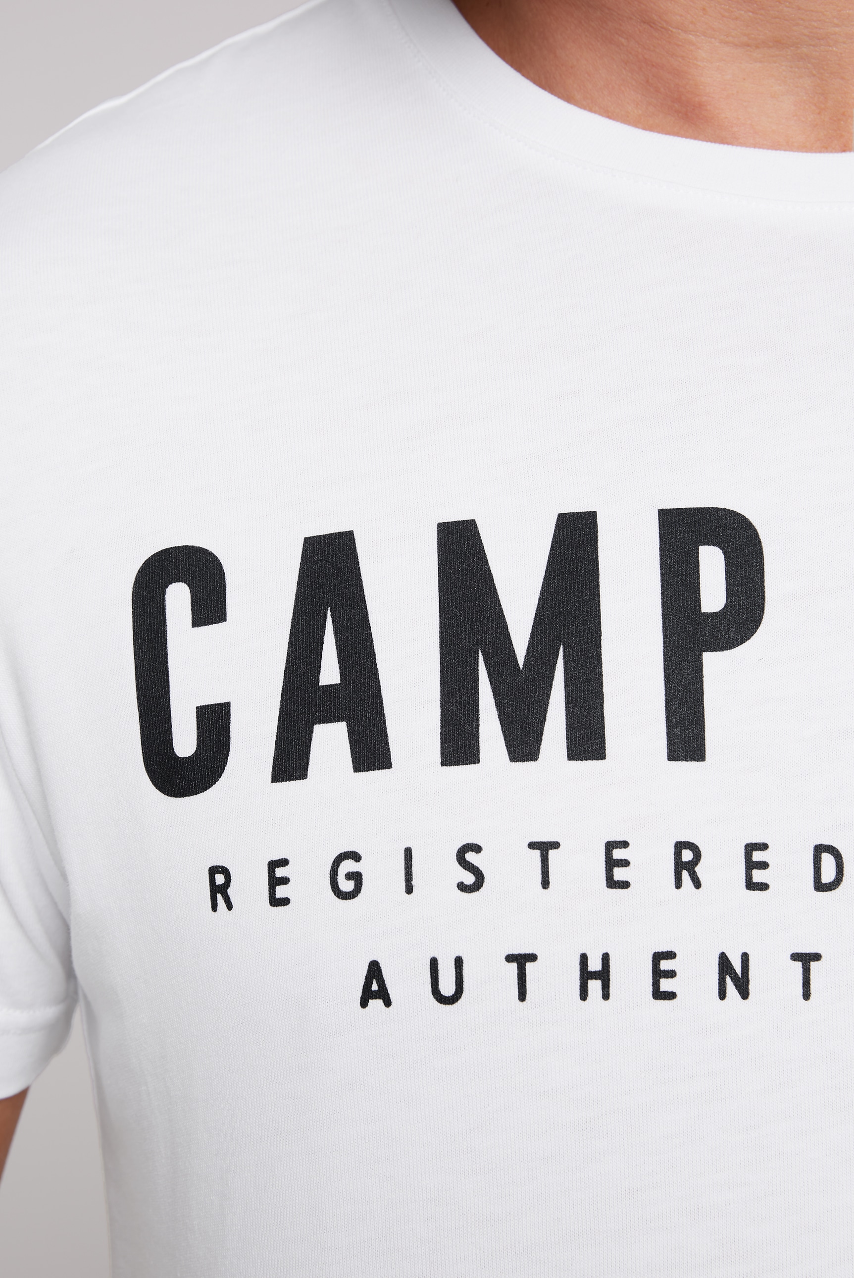 CAMP DAVID T-Shirt, mit Logo Print auf der Vorderseite