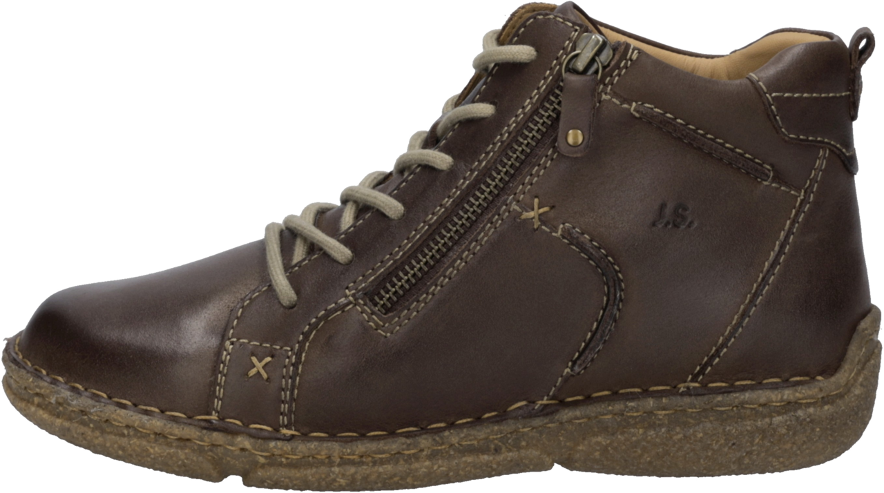 Josef Seibel Schnürboots »Neele 71«  Schnürstiefelette mit praktischem Aussenreissverschluss, Weite G (=weit)