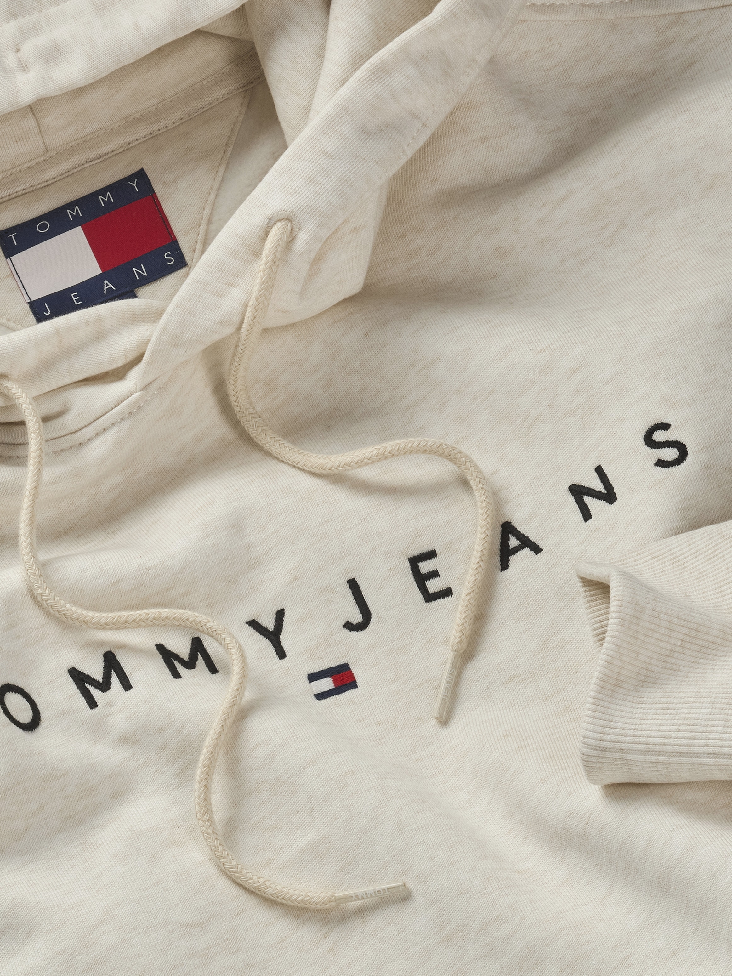 Tommy Jeans Hoodie »TJM REG LINEAR LOGO HOODIE EXT«, mit Logo-Stickerei