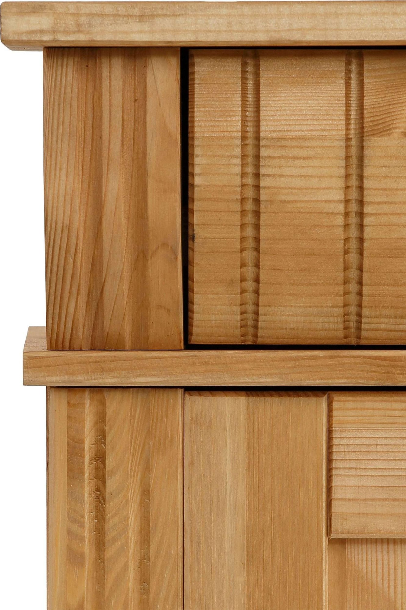 Home affaire Kommode »Teresa Sideboard nur 2 Schubkästen«, aus massiver Kiefer Breite 84 cm, Höhe 90 cm, FSC®