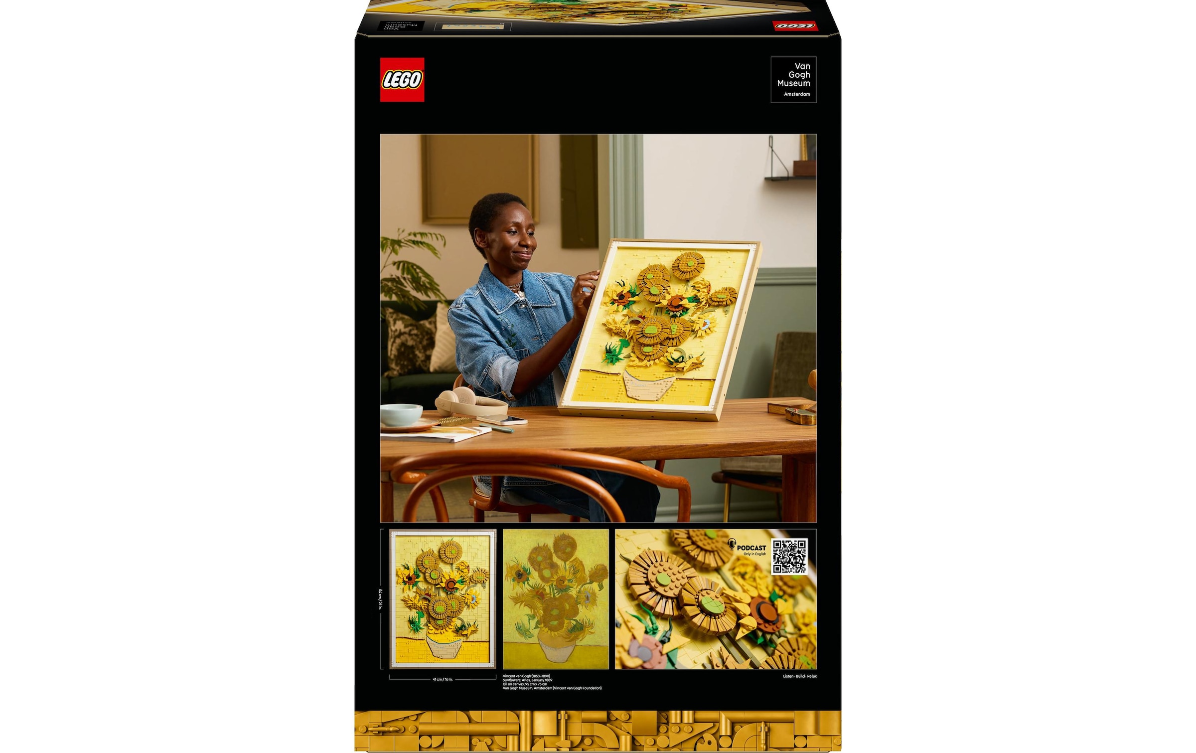 LEGO® Spielbausteine »Art Vincent van Gogh Sonnenblumen 31215«