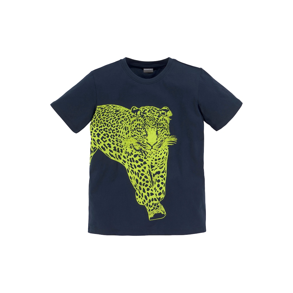 KIDSWORLD T-Shirt »GEPARD«, Animal Print