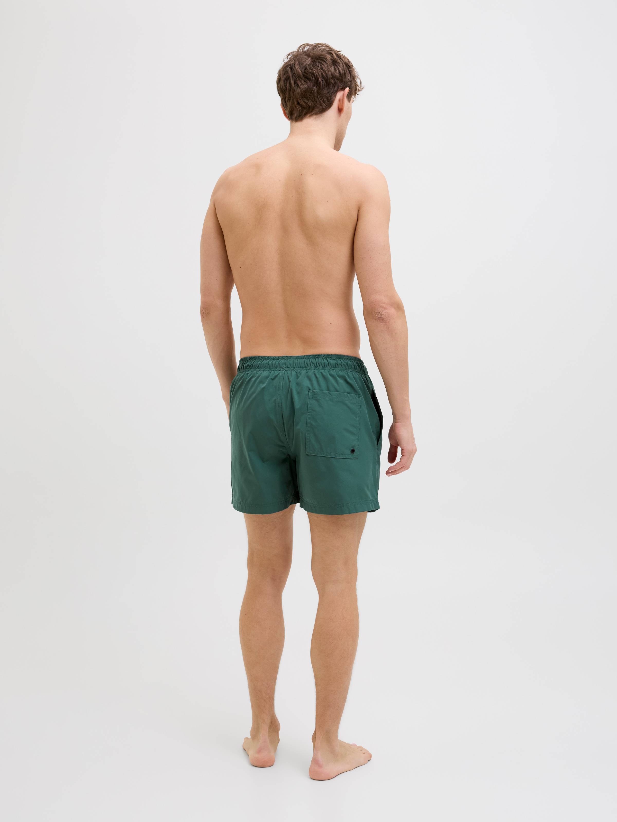 Jack & Jones Badeshorts »JPSTMAUI JJSWIM SOLID AKM SN«