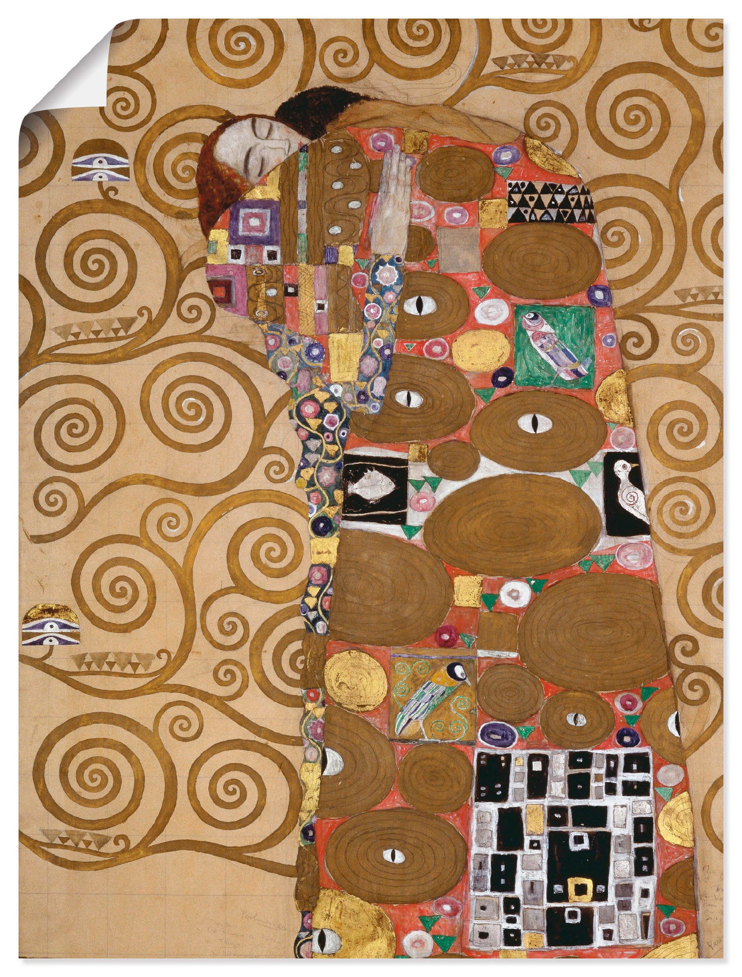 Image of Artland Wandbild »Die Erfüllung«, Paar, (1 St.), in vielen Grössen & Produktarten -Leinwandbild, Poster, Wandaufkleber / Wandtattoo auch für Badezimmer geeignet bei Ackermann Versand Schweiz