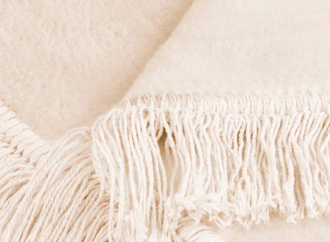 Biederlack Sesselschoner »Cotton Cover«, mit Fransen