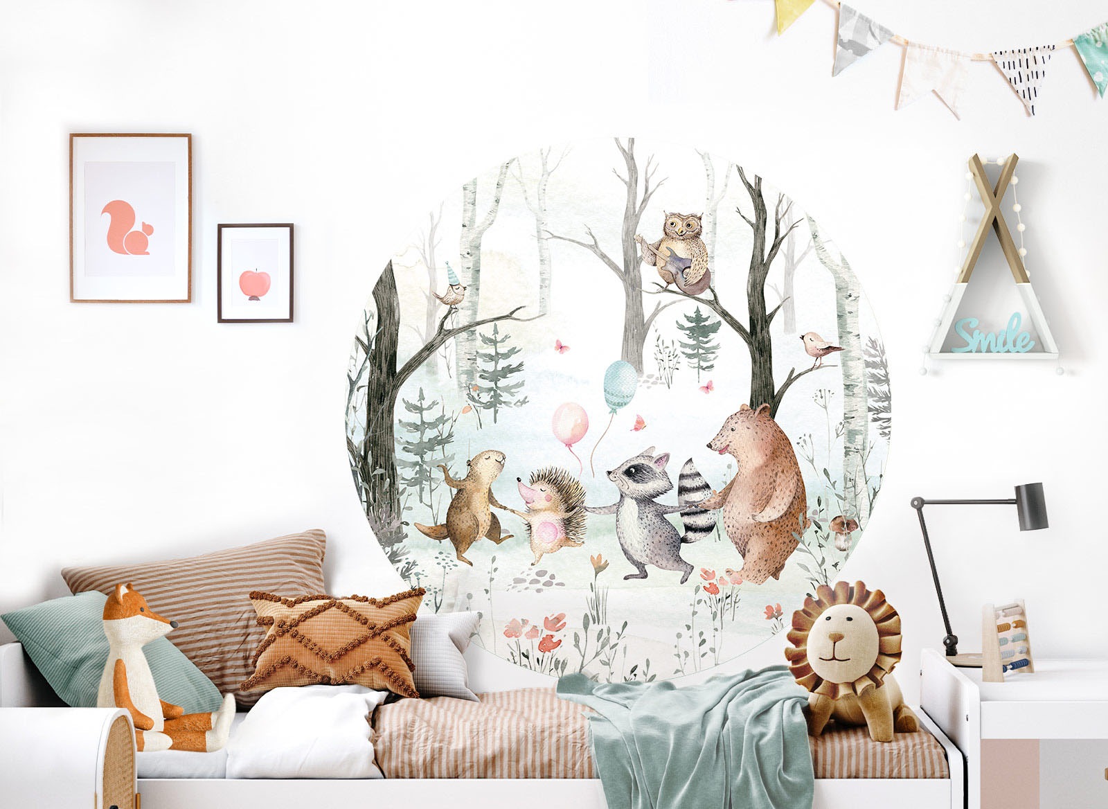 Image of little DECO Wandtattoo »Little Deco Wandtattoo Tiere Wald & Ballons« bei Ackermann Versand Schweiz