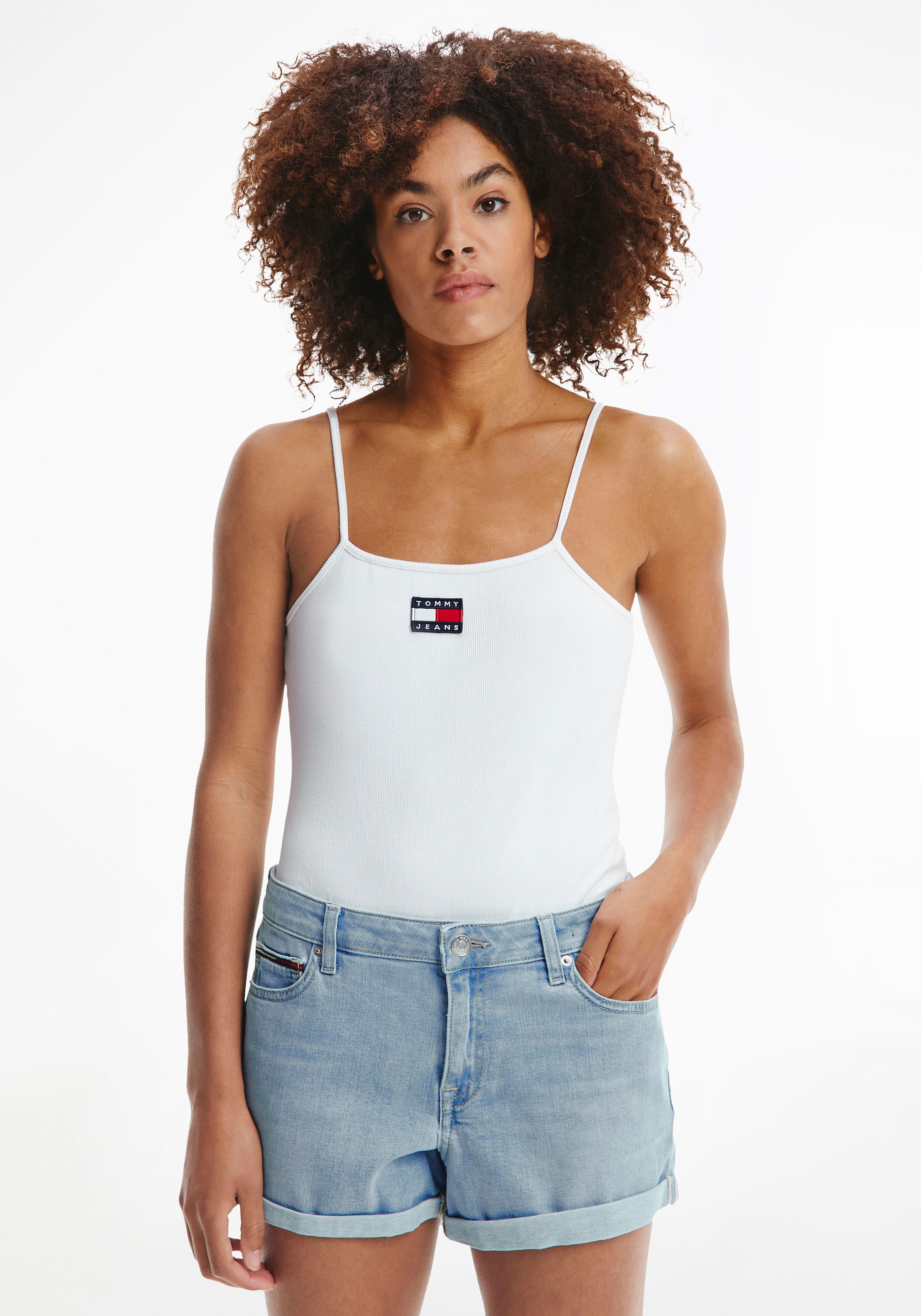 Image of Tommy Jeans Shorts »MR DNM SHORT BF0231«, mit Tommy Jeans Logoflag bei Ackermann Versand Schweiz