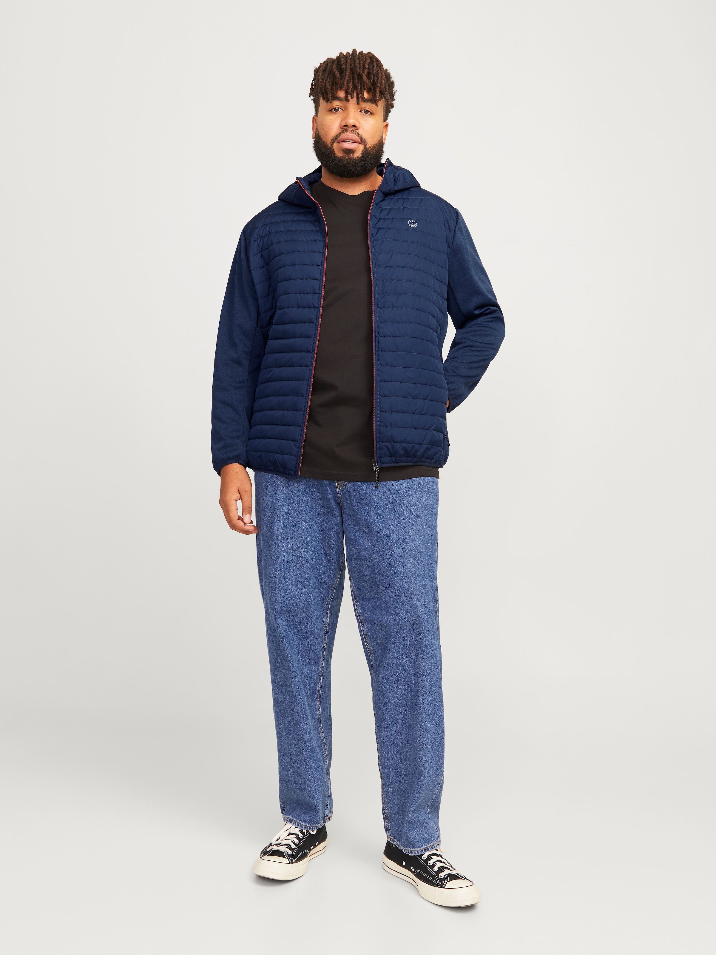 Jack & Jones PlusSize Steppjacke »JJEMULTI QUILTED JACKET PS NOOS«, mit Kapuze