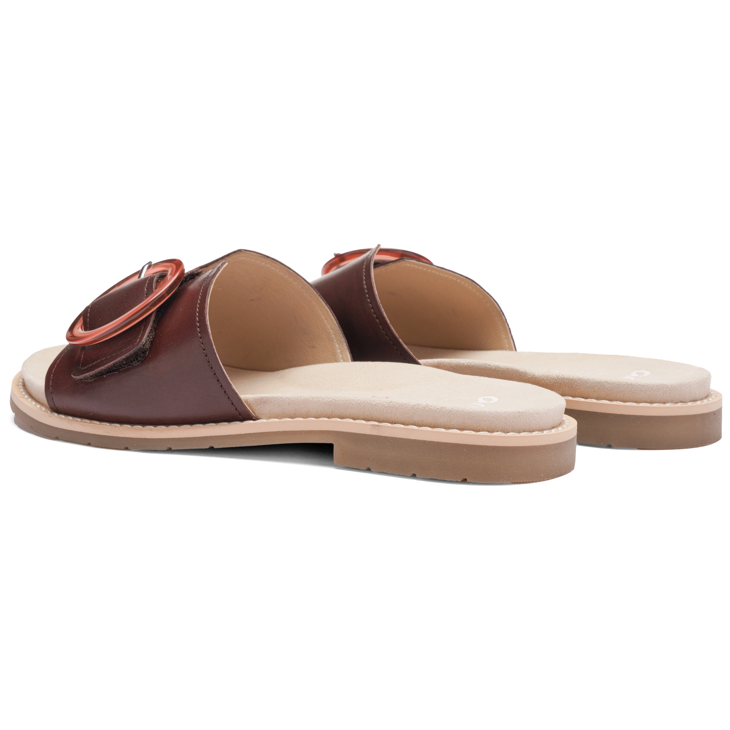 Ara Pantolette »ELBA«  chaussure d'été, chaussure à enfiler avec boucle décorative, largeur G (= large)