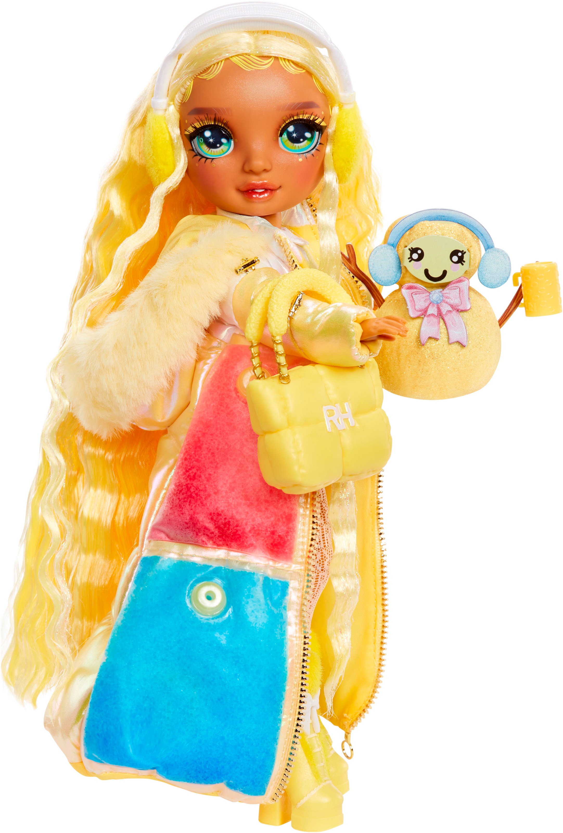 RAINBOW HIGH Poupée à habiller »Winter Wonderland Doll - Sunny (Yellow)«