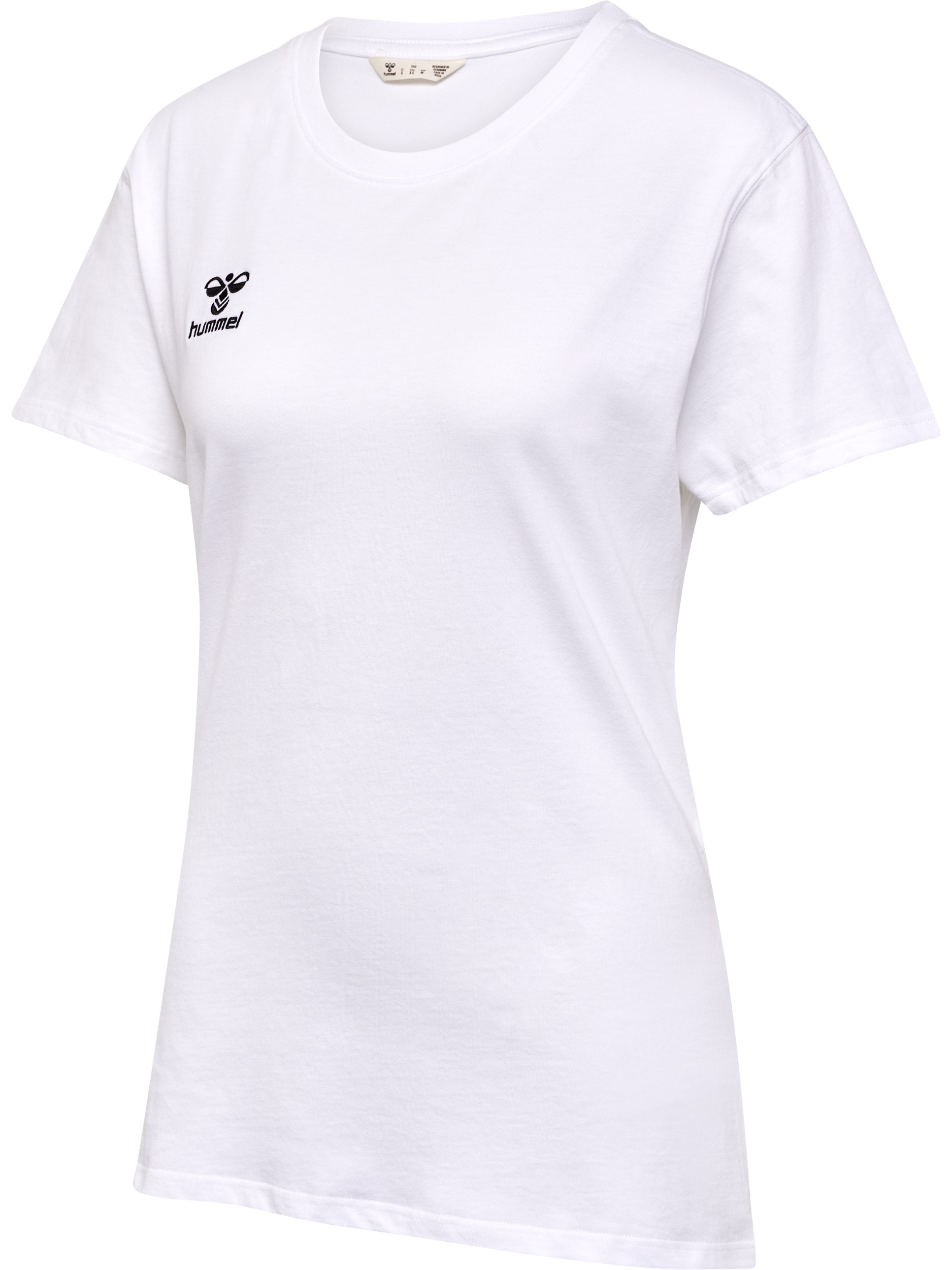 hummel T-shirt »HMLGO 2.0 T-SHIRT S/S WOMAN« mit Rundhalsausschnitt, Kurzarm, aus Baumwolle, in Stretch-Jersey