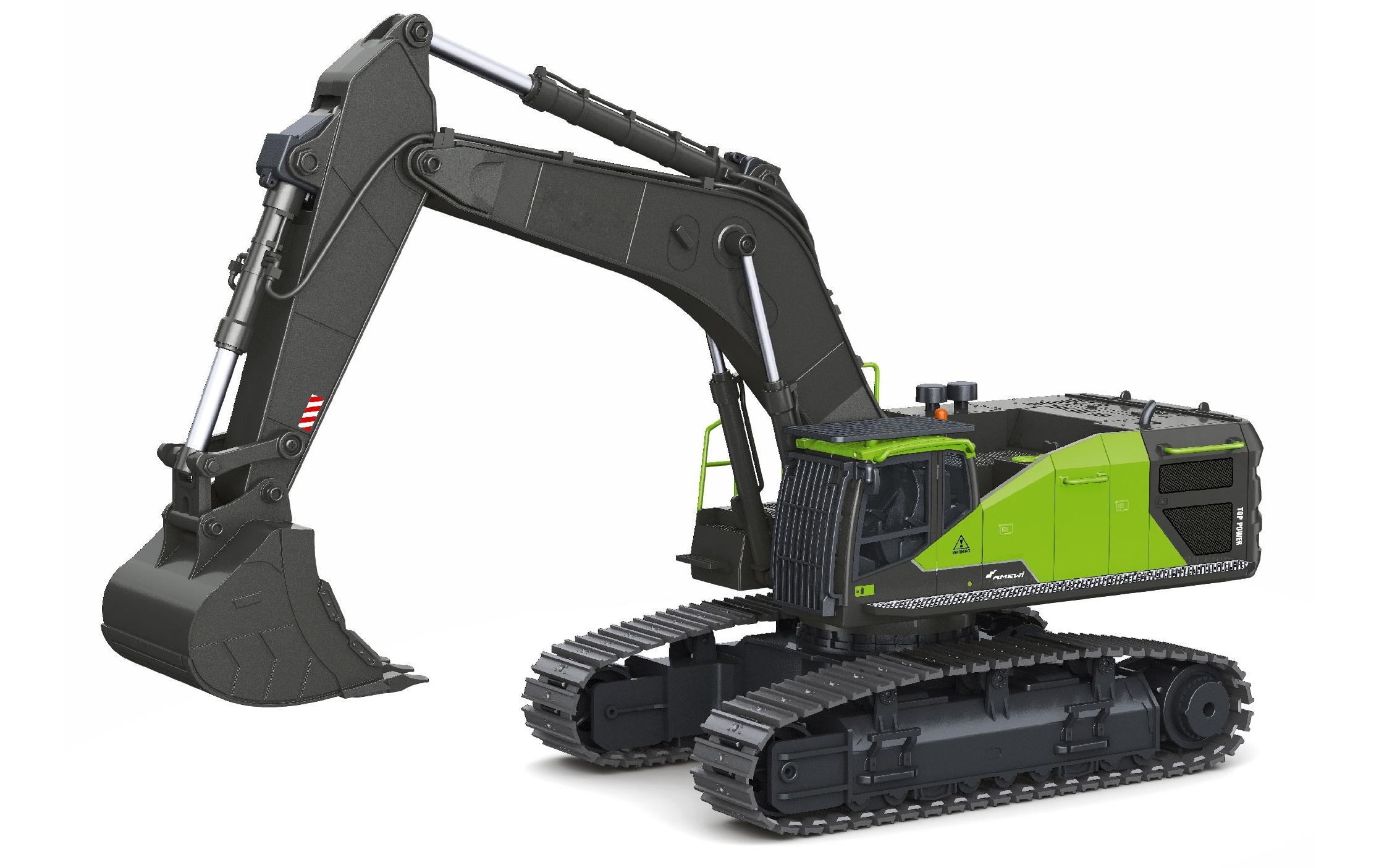 Amewi RC-Bagger »Raupenbagger ACV730 V3, Grün RTR«