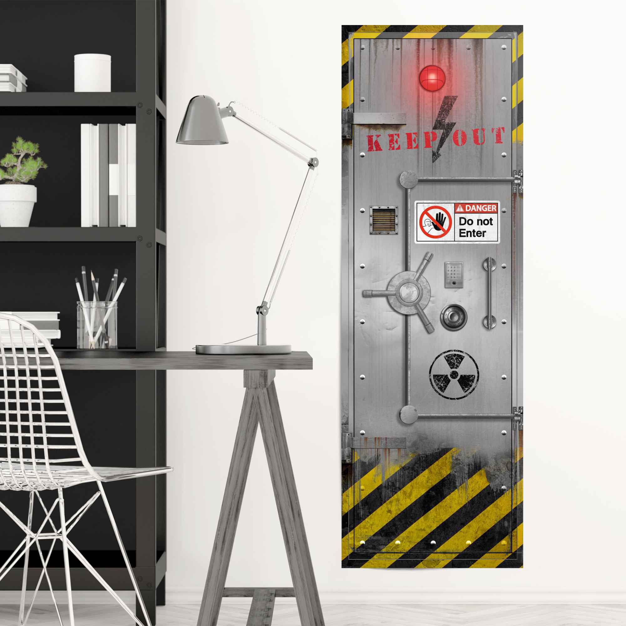 Reinders! Poster »Tresortür  Auf eigenes Risiko« 1 Stk. tlg.