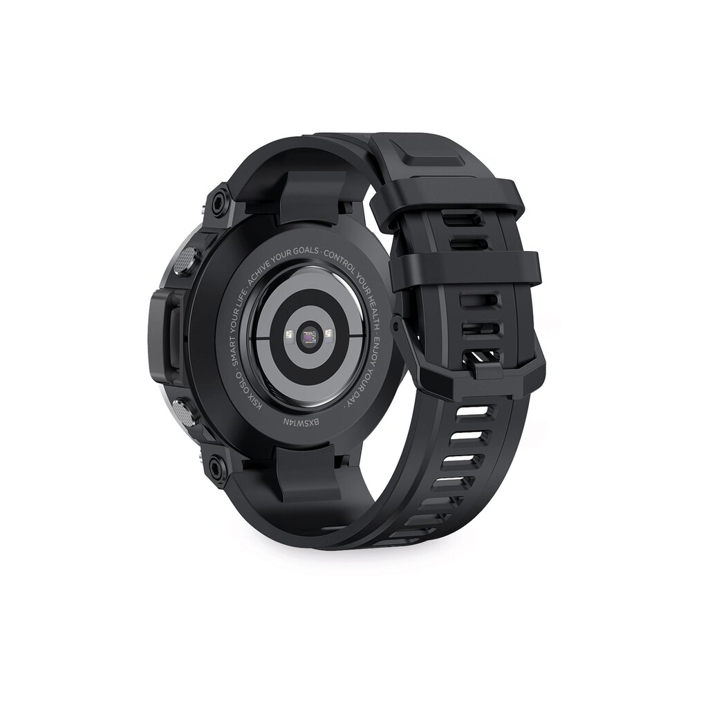 Smartwatch »KSiX Oslo Black«, (Android Wear)