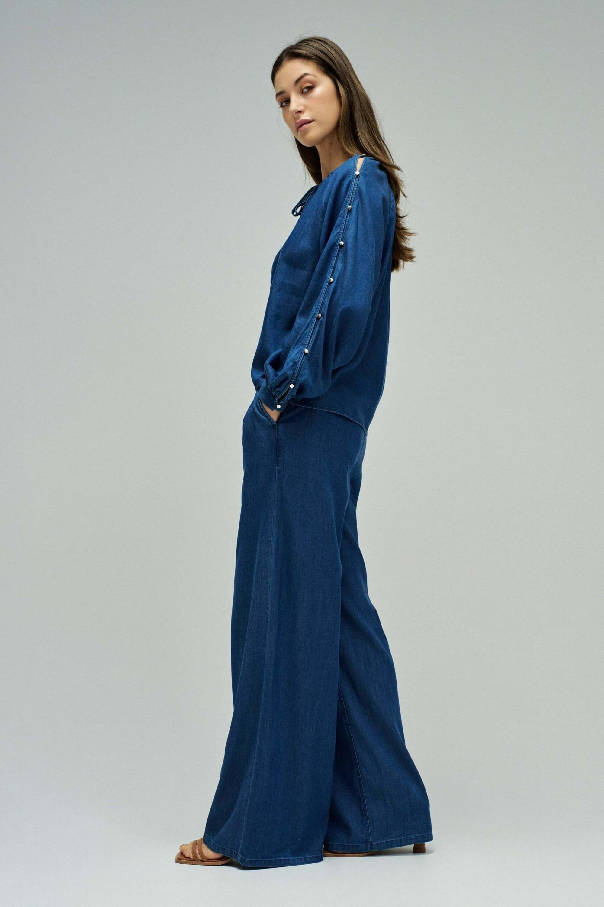 Salsa Langarmbluse »Salsa Jeans Langarmbluse Sleeveless Belt«