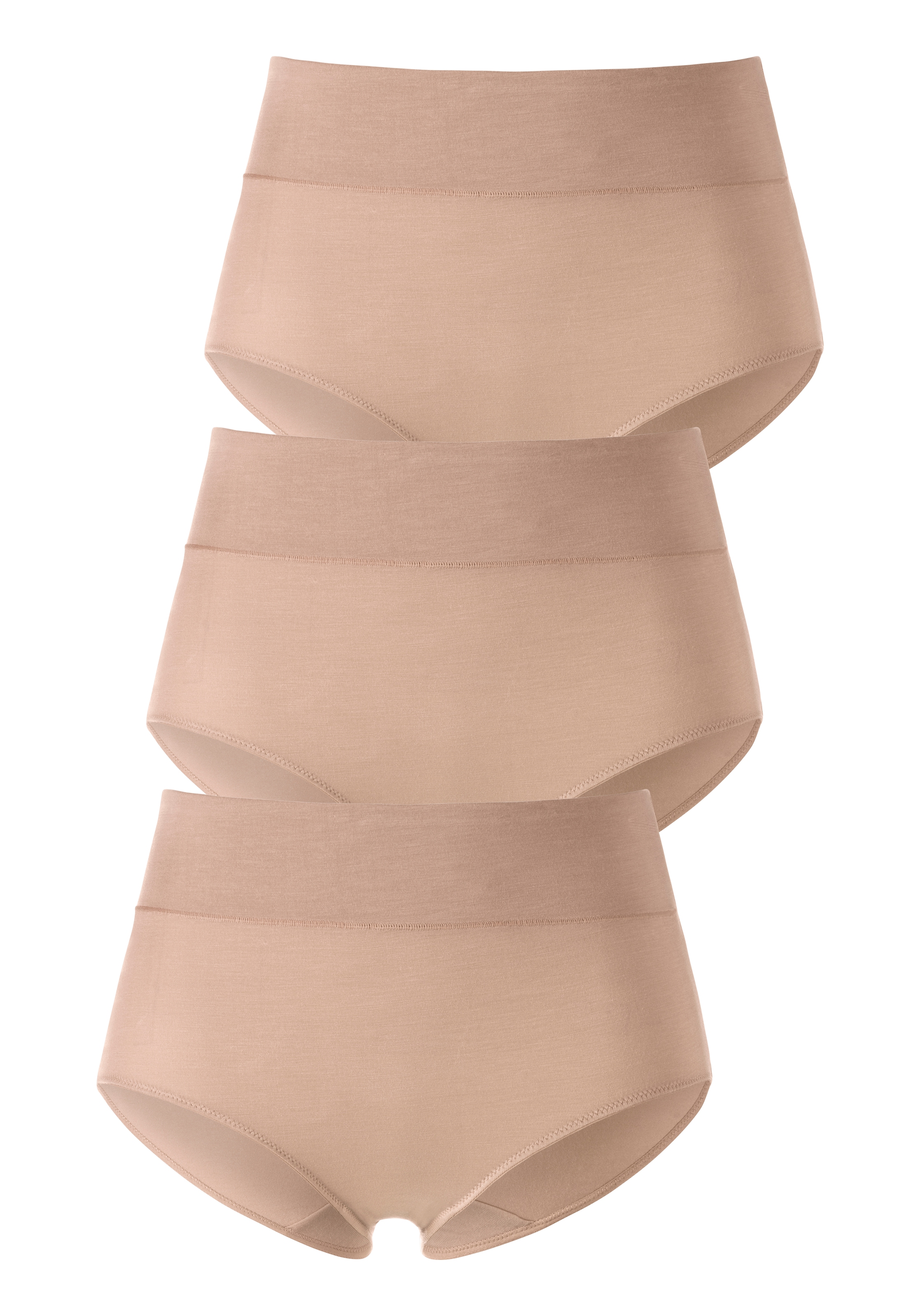 Image of LASCANA Taillenslip Packung, 3 Stk. mit besonders komfortablem Bündchen