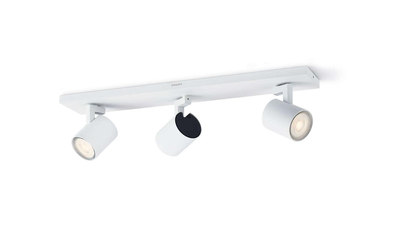 Deckenspot »Philips MyLiving Spot«, 3 flammig, Leuchtmittel GU10 | Leuchtmittel...