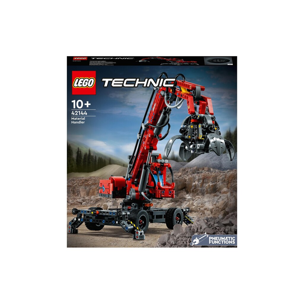LEGO® Konstruktionsspielsteine »LEGO Technic Umschlagbagger«, (835 St.)