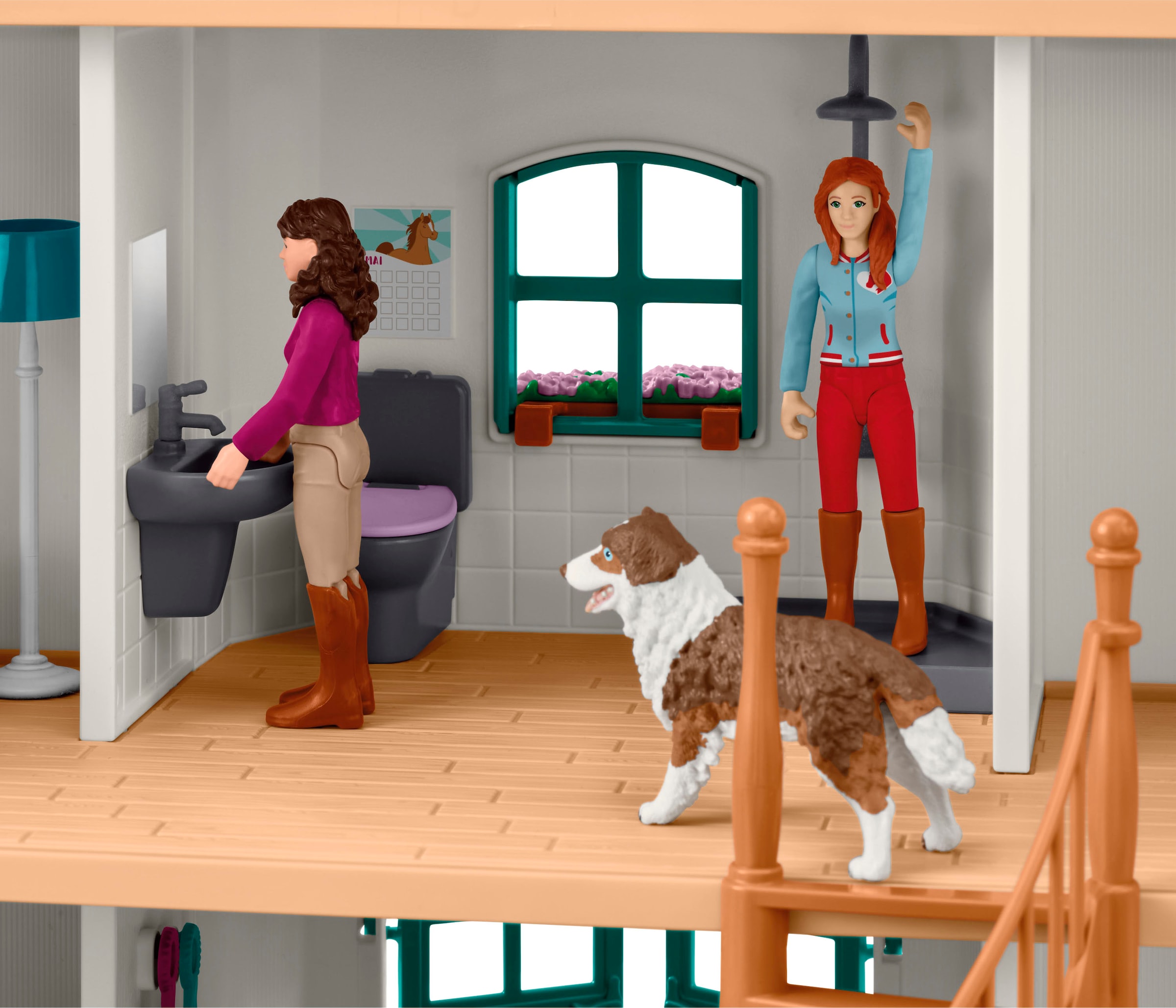 Schleich® Spielwelt »HORSE CLUB, Lakeside Country House and Stable (42706)« Made in Europe