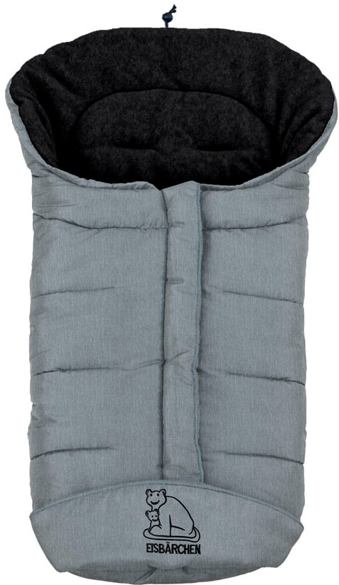 Heitmann Felle Fusssack »Eisbärchen - Winterfusssack Copy Fleece«, mit Fleecefutter, Mumienform möglich, für Kinderwagen, waschbar