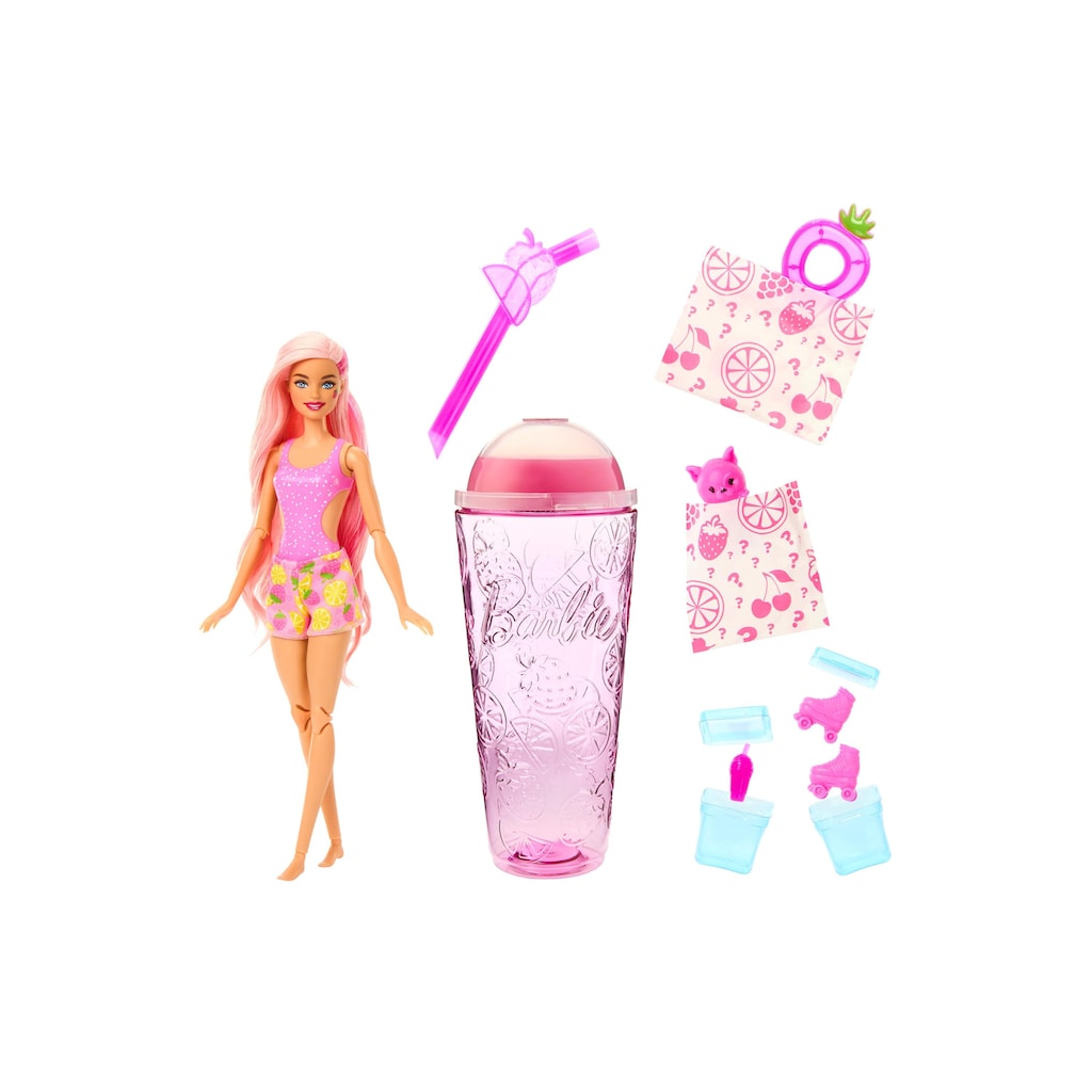 Barbie Anziehpuppe »Pop! Reveal Barbie Erdbeerlimonade«