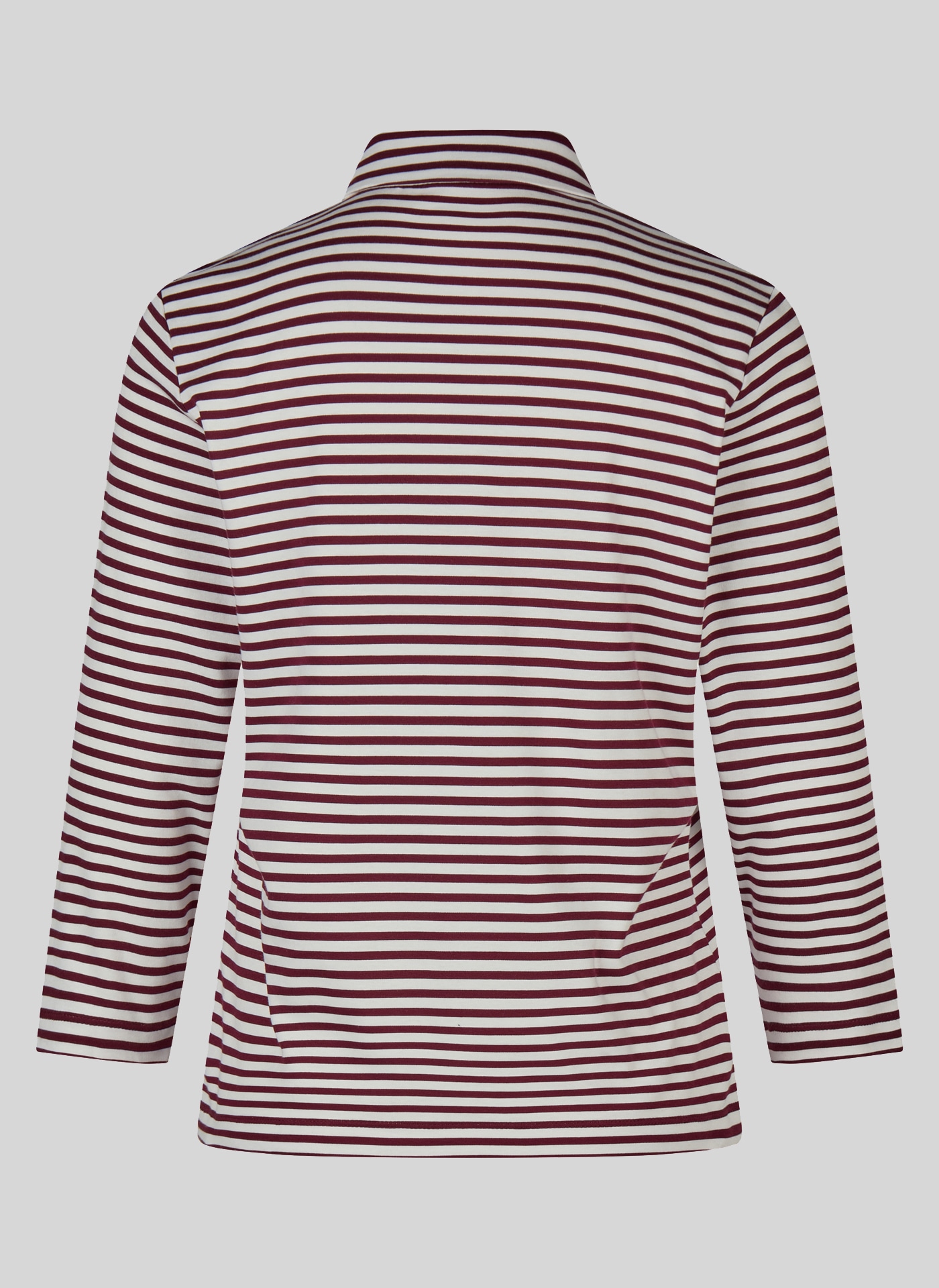 Rabe 3/4-Arm-Shirt mit Hemdkragen und Reissverschluss