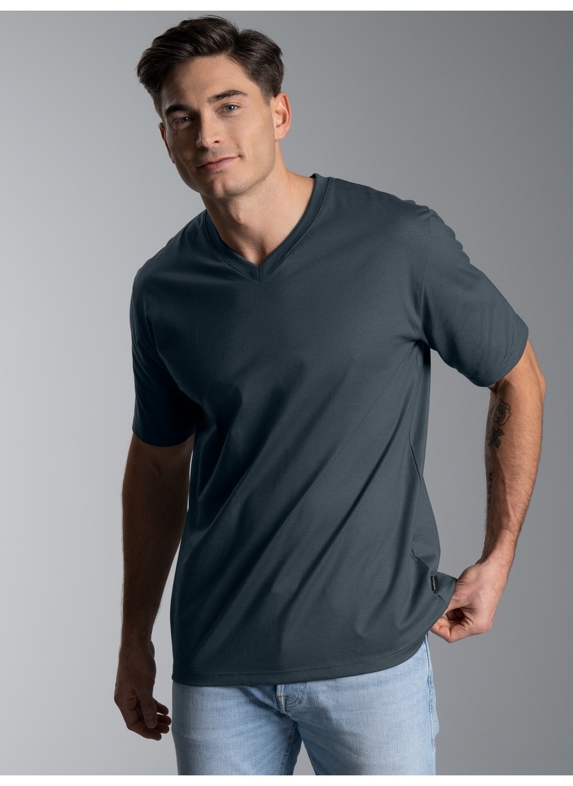Image of Trigema T-Shirt "TRIGEMA V-Shirt DELUXE Baumwolle" 1 Stk.
