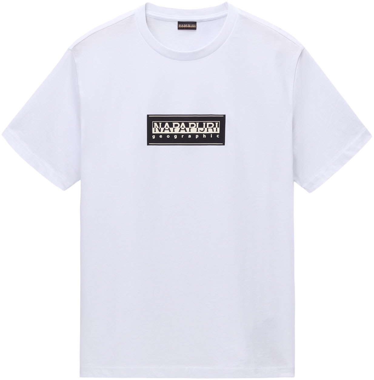 Napapijri T-Shirt »S-BOX LOGO« mit Silikonprint,