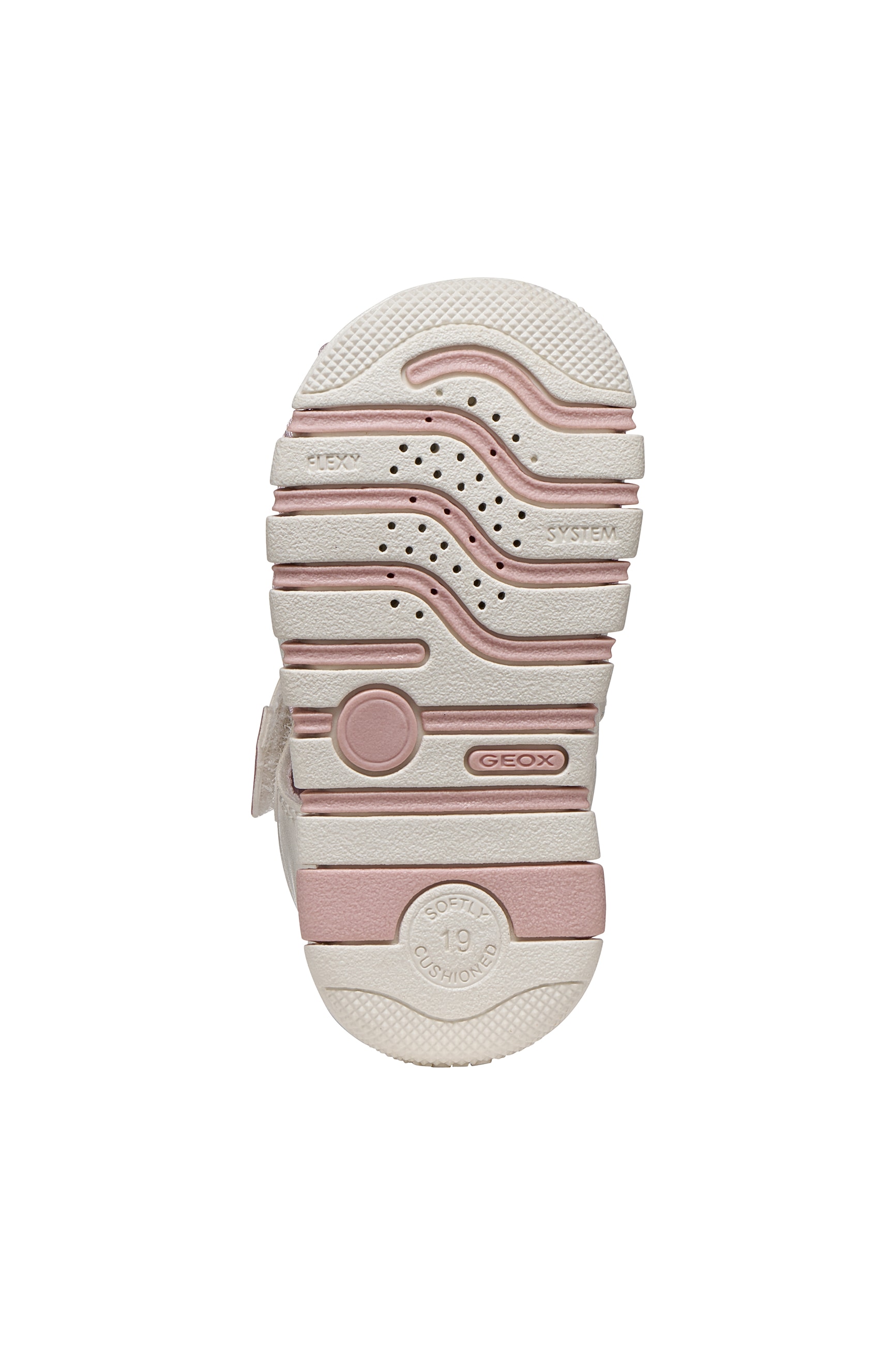 Geox Chaussures de marche »B SANDAL IUPIDOO GIR«  chaussure bébé avec patch mignon, gabarit de taille à télécharger