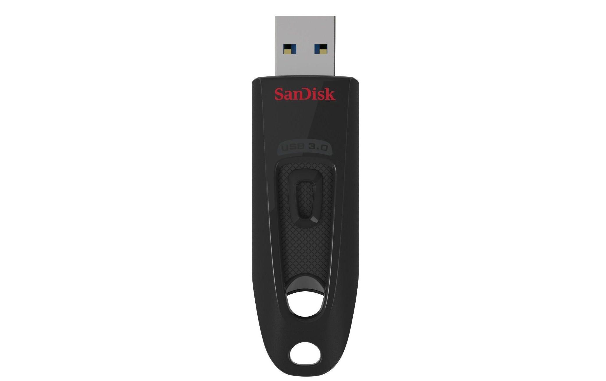 Image of Sandisk USB-Stick "Ultra Flash USB 3,0 256 GB" (256GB GB Lesegeschwindigkeit 100 MB/s)