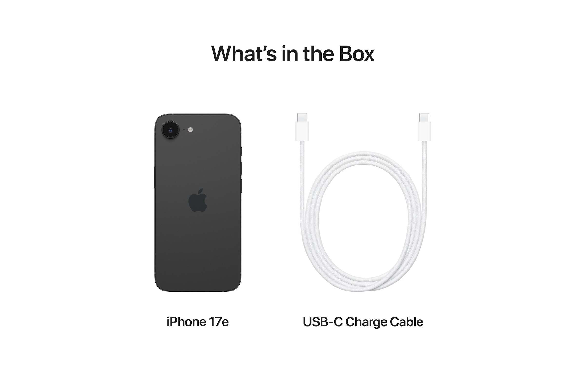 Apple Smartphone »iPhone 17e« Schwarz