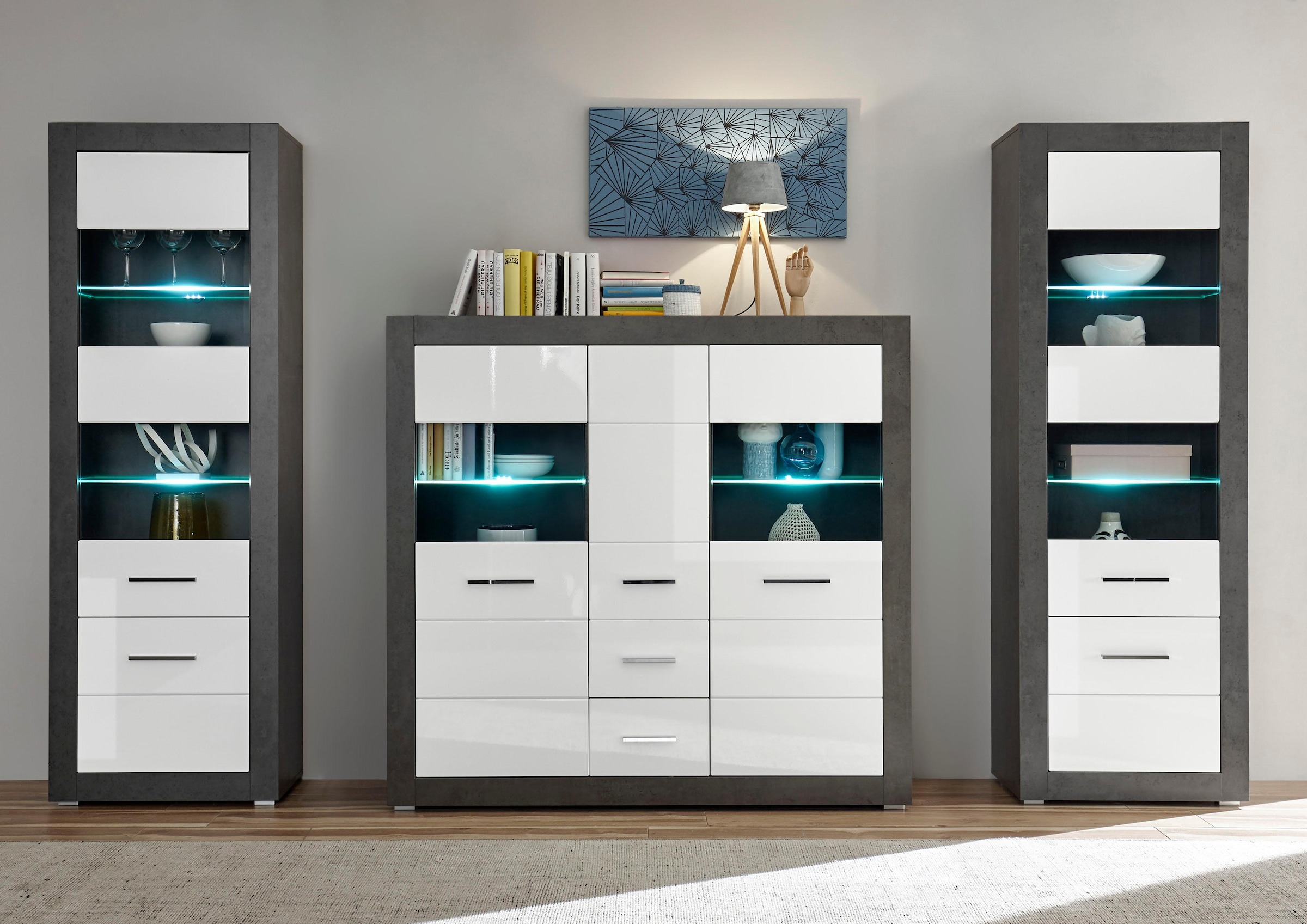 Home affaire Vitrine »Etero« Höhe 198 cm