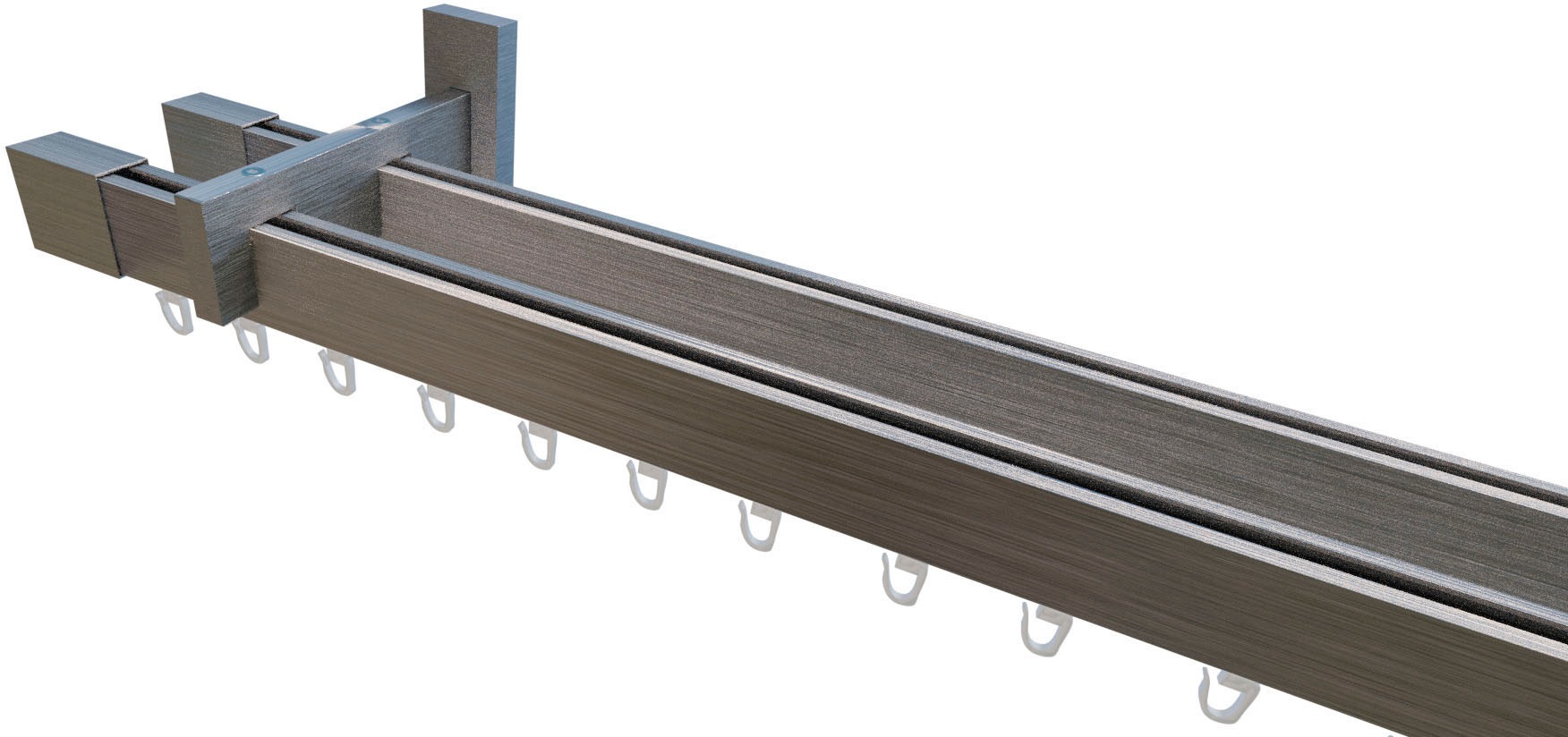 Image of indeko Innenlaufschiene "Trend-Line" Ø 35 mm 2 läufig-läufig Wunschmasslänge