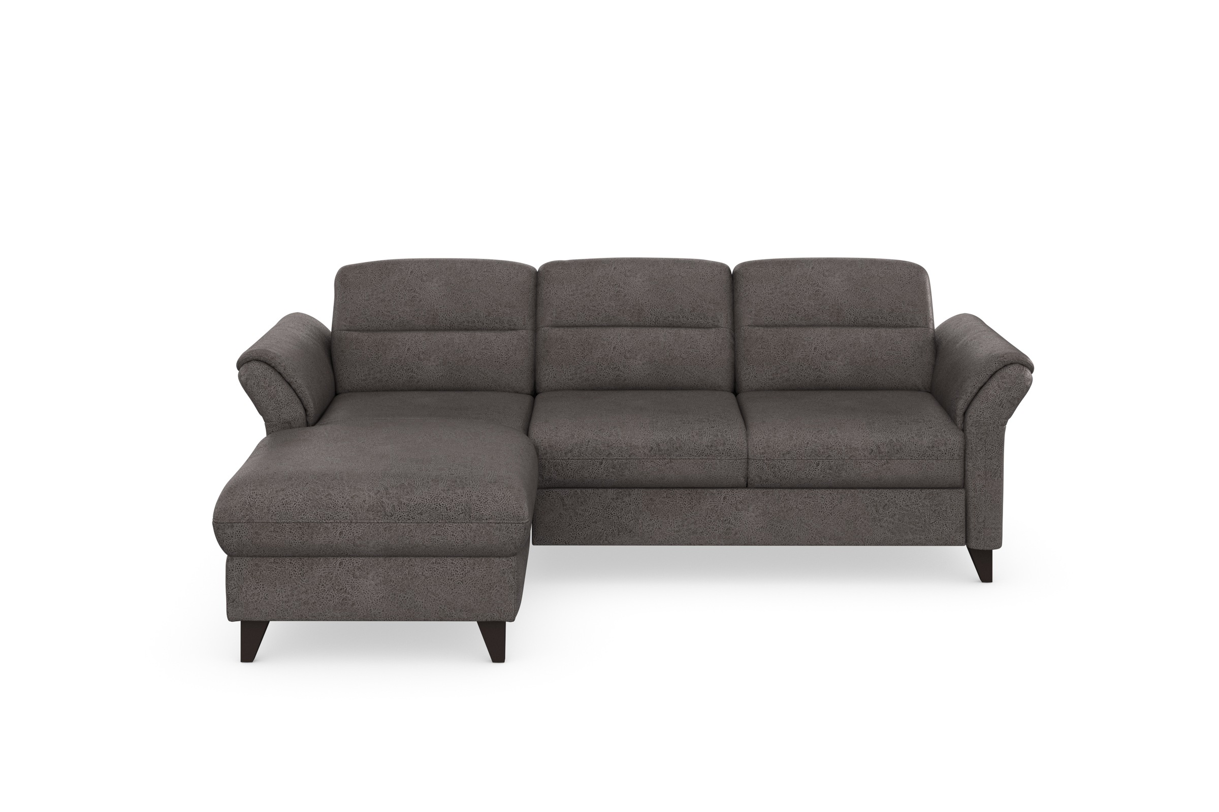 sit&more Ecksofa »Mellum L-Form« Federkern, wahlweise mit Bettfunktion, Bettkasten und Armteilfunktion