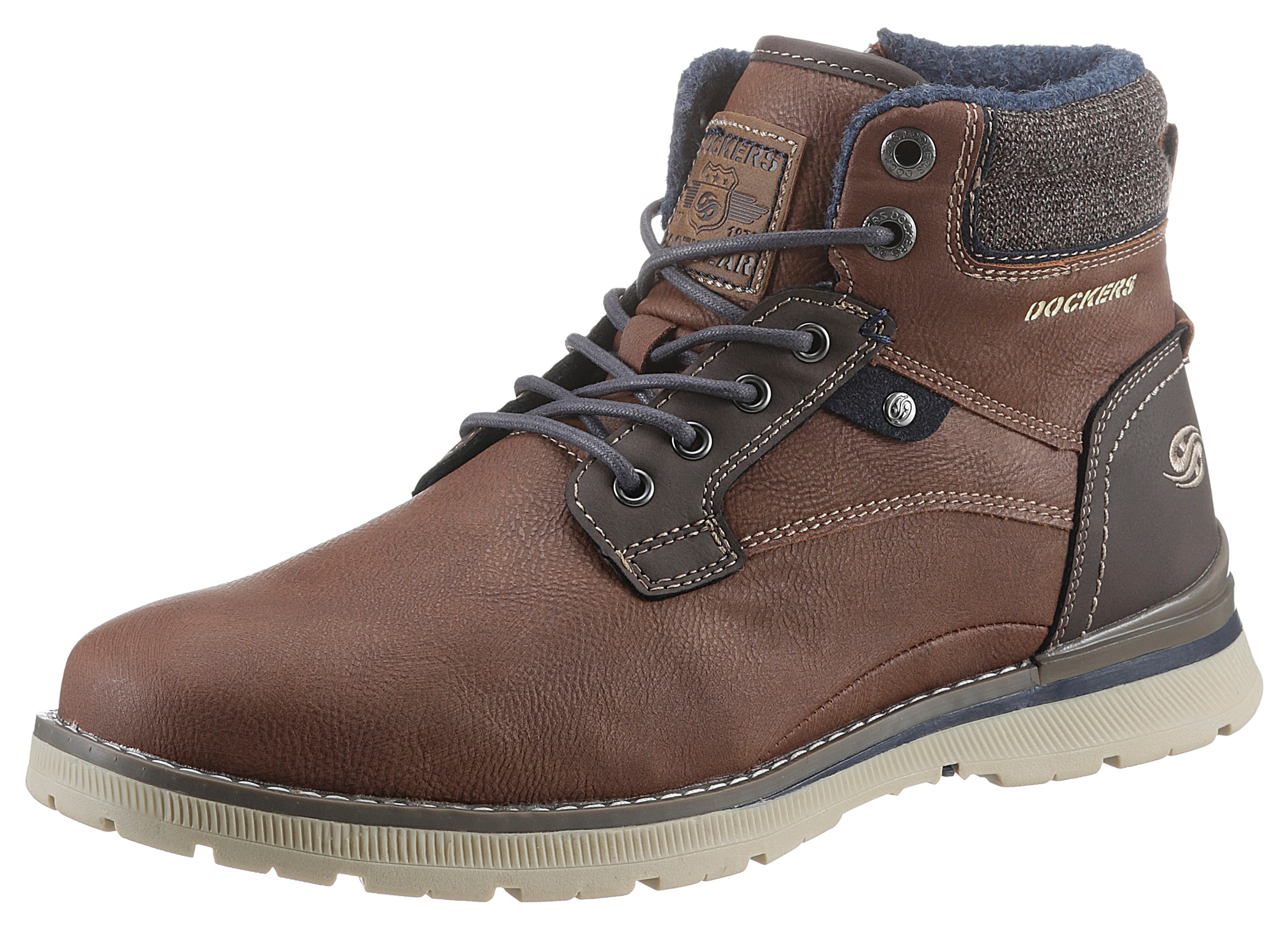 Dockers by Gerli Schnürboots, mit Innen-Reissverschluss kaufen