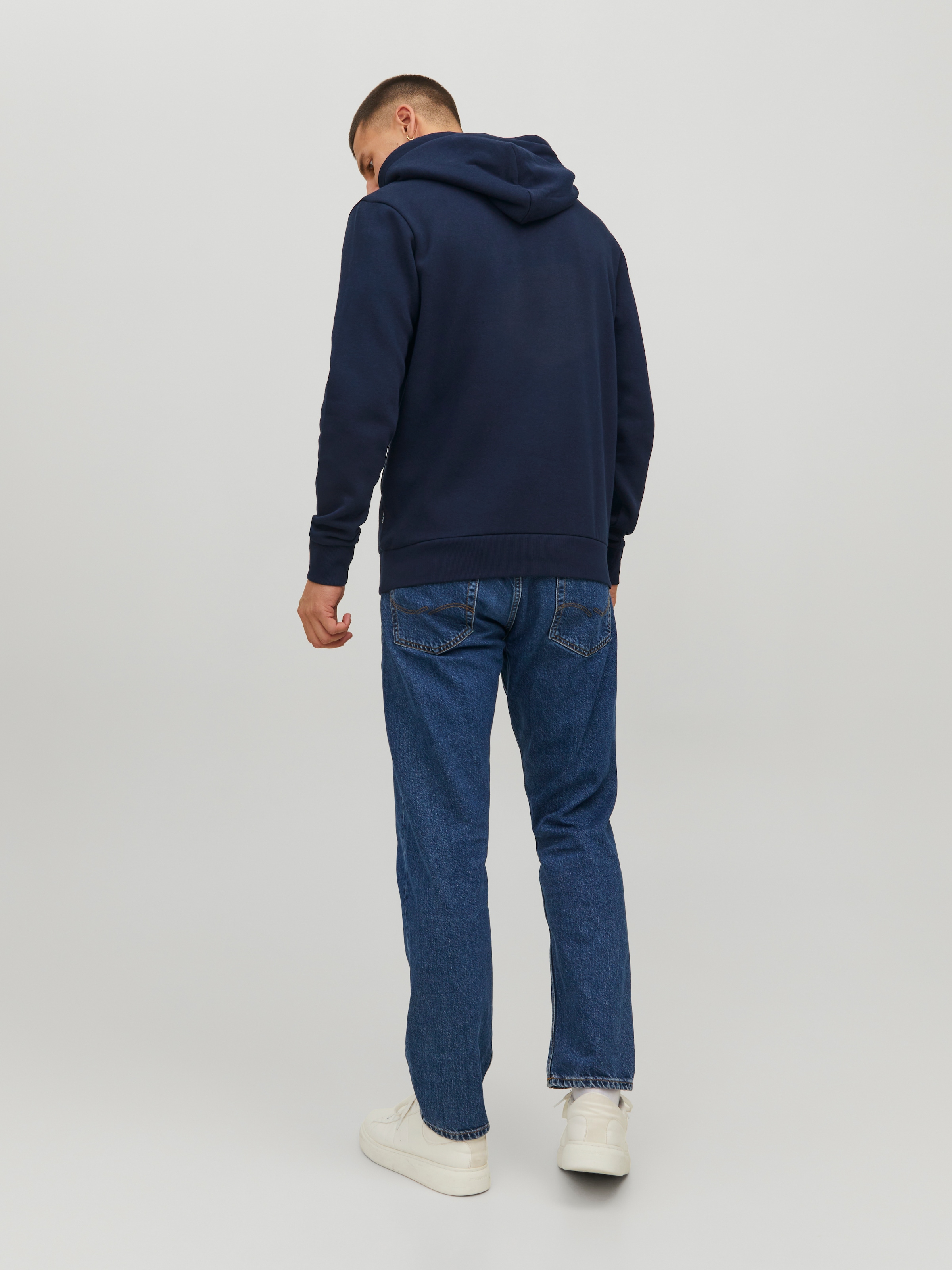 Jack & Jones Kapuzensweatshirt »JJECORP LOGO SWEAT HOOD NOOS«, Baumwollmischung, regular fit
