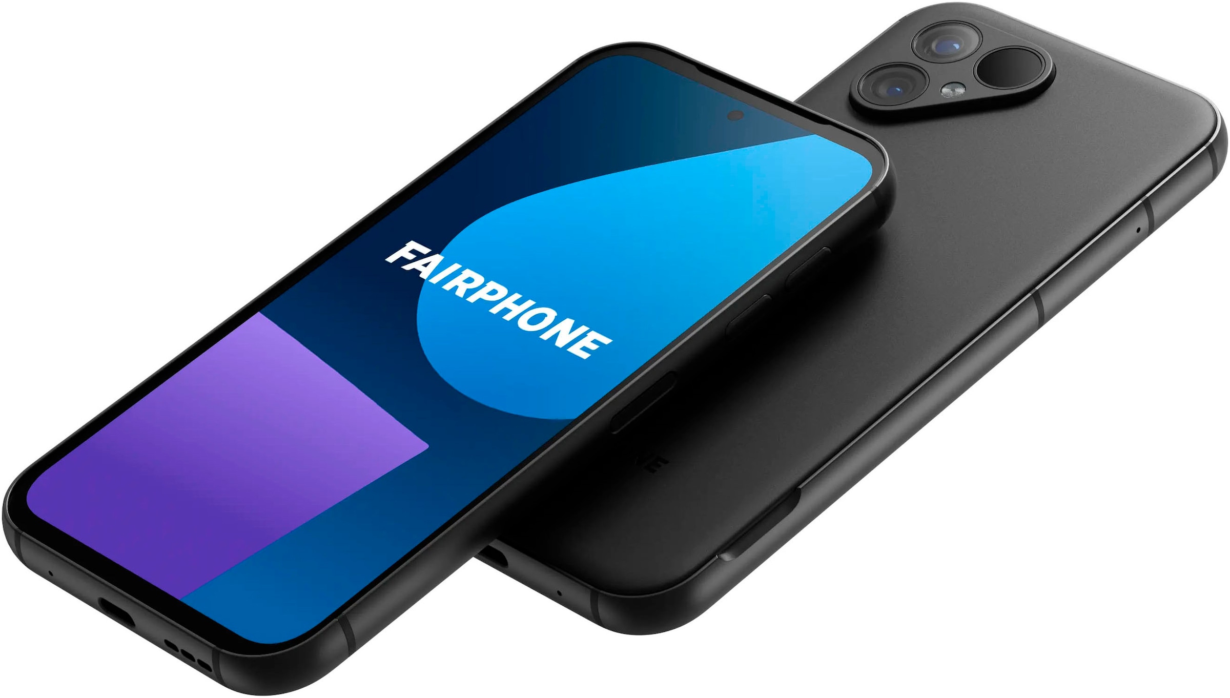 Fairphone Smartphone »Das Fairphone ( Gen. 5 )« Mattschwarz