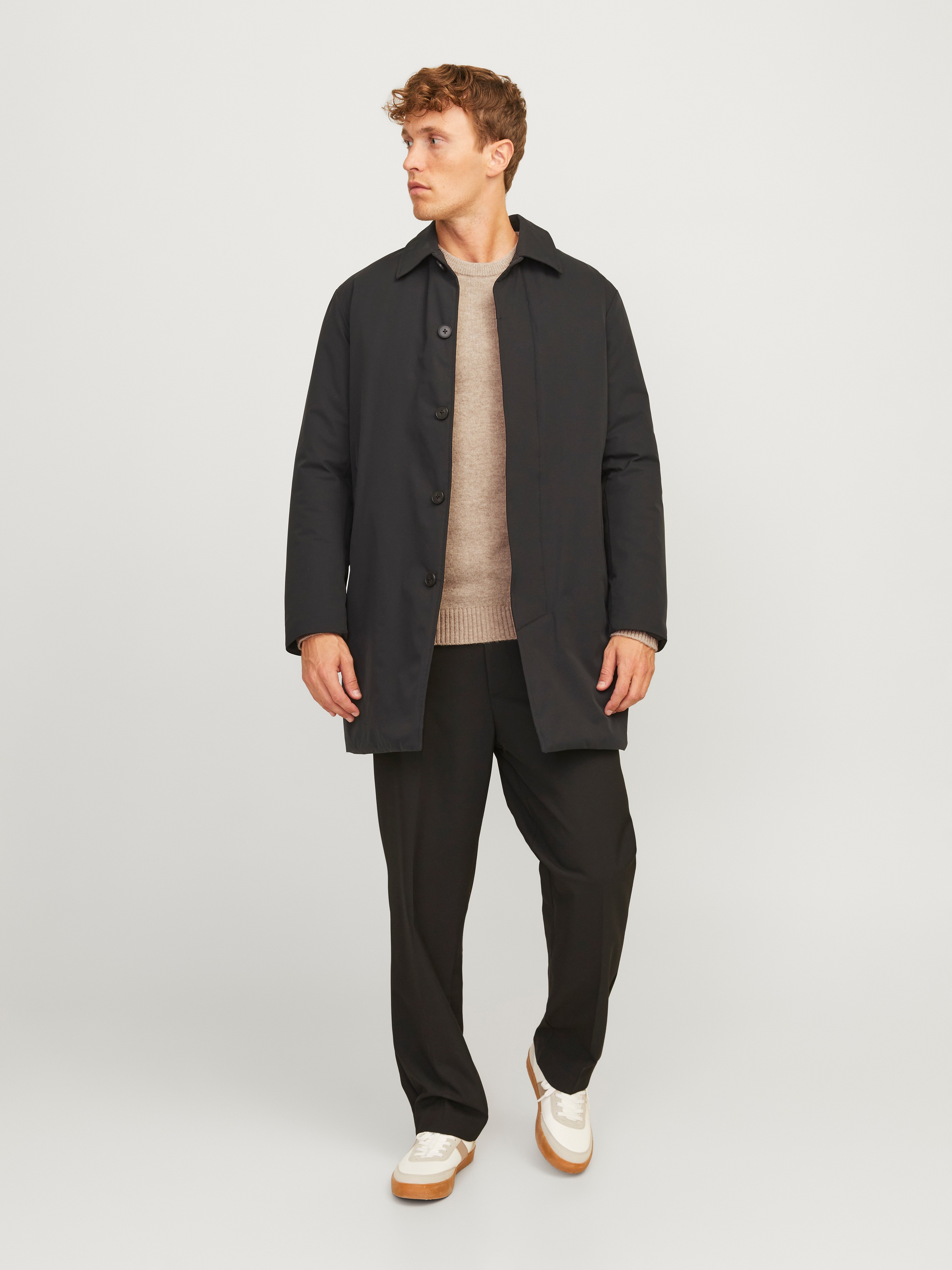Jack & Jones Rundhalspullover »JPRBLULAMBSWOOL KNIT CREW NECK«