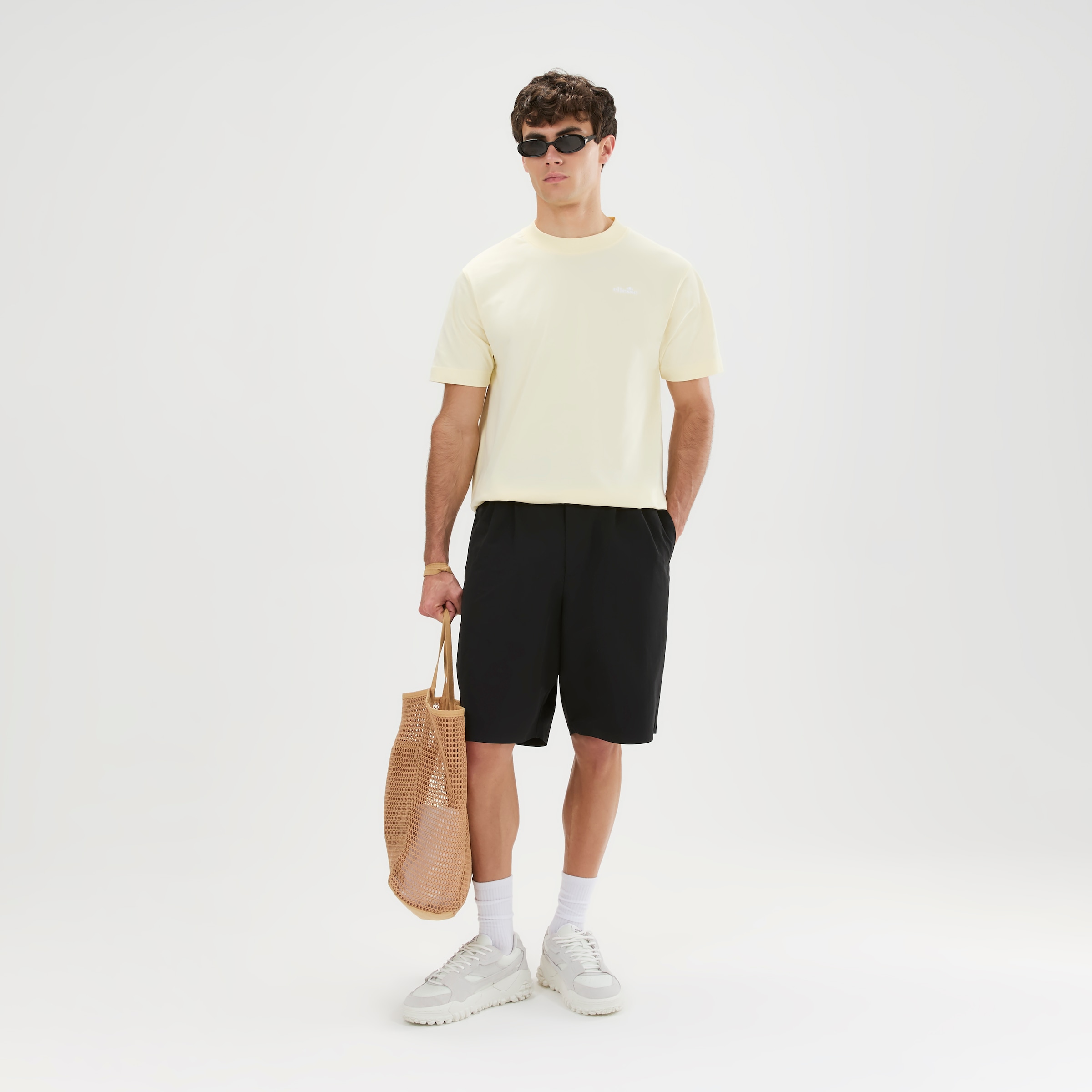 Ellesse T-Shirt »ACCIANO T-SHIRT« Kurzarm, ohne Verschluss, Rundhalsausschnitt