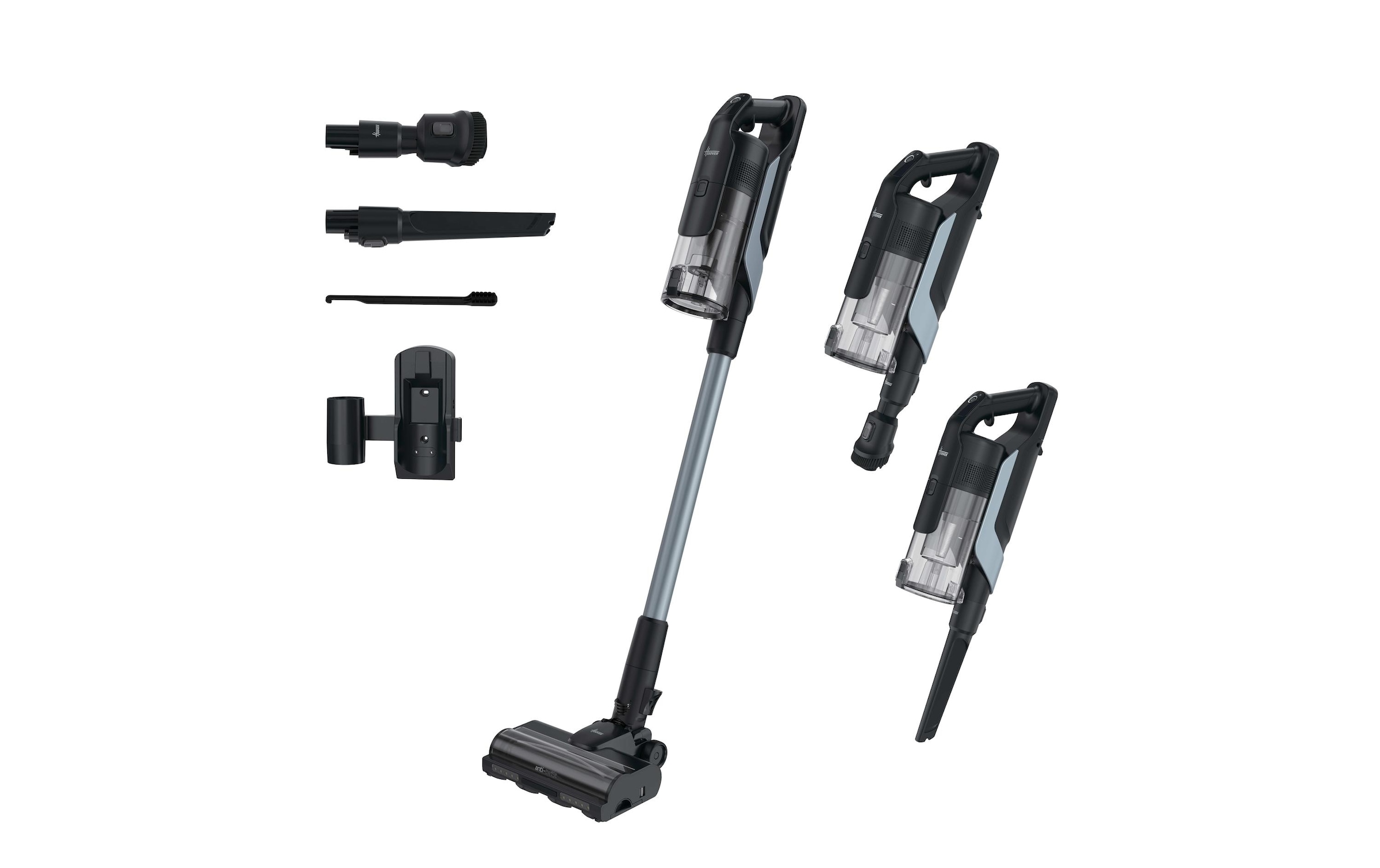 Hoover Aspirateur à main et à manche sans fil »HF610H 11« Kabelloser Staubsauger mit intelligenter Bodenerkennung