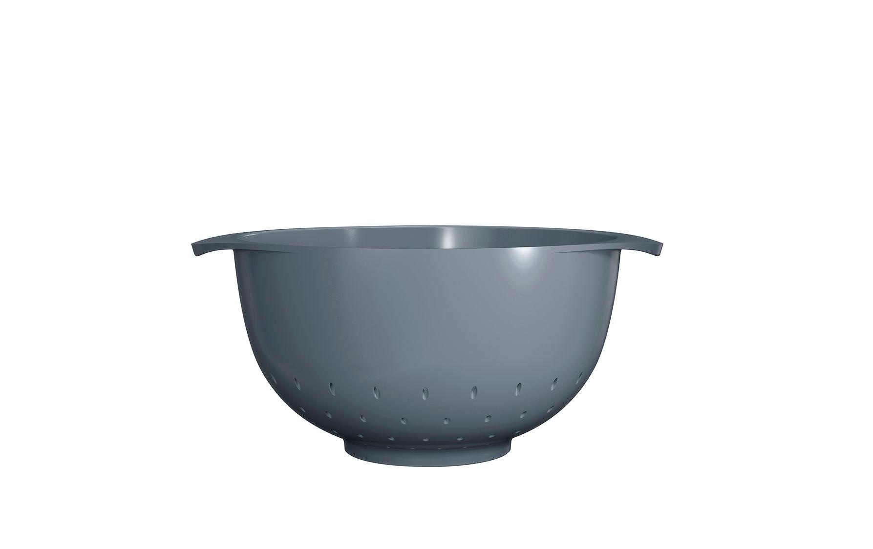 Image of Küchensieb "Margrethe Dusty Blue" Sieb aus Kunststoff für müheloses Abtropfen von Lebensmitteln